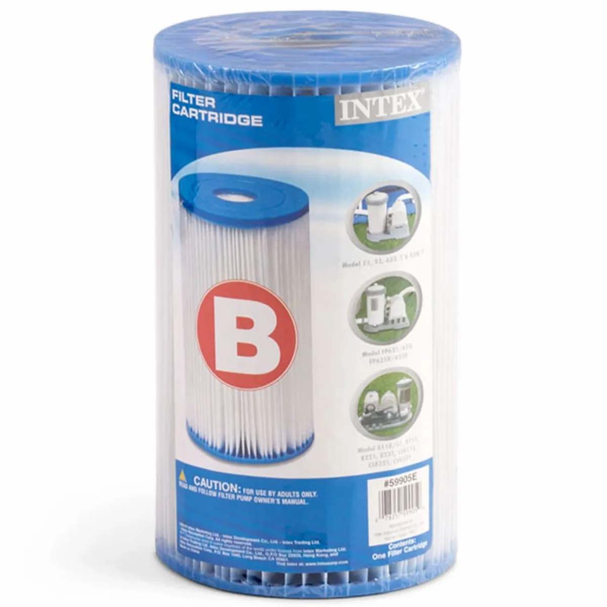 Intex filter cartridge type B Intex filter cartridge type B