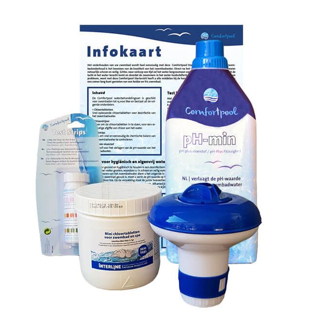 Comfortpool Chloor Starterspakket – klein Comfortpool Chloor Starterspakket – klein