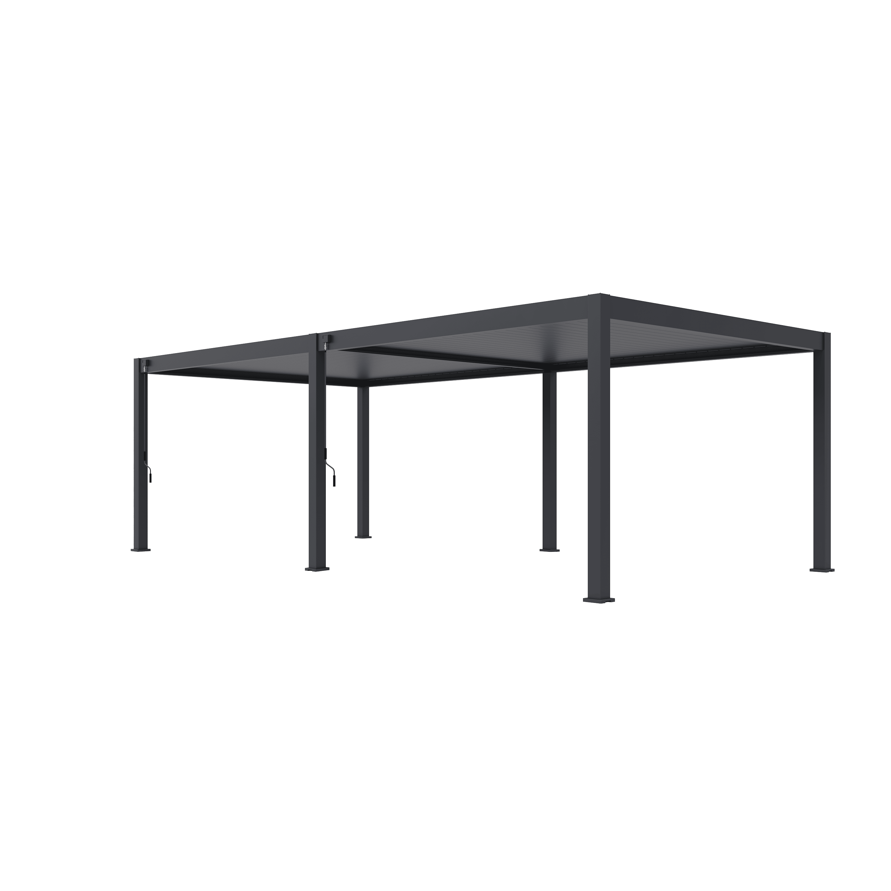 Orion Premium overkapping - 400x800 cm - Antraciet