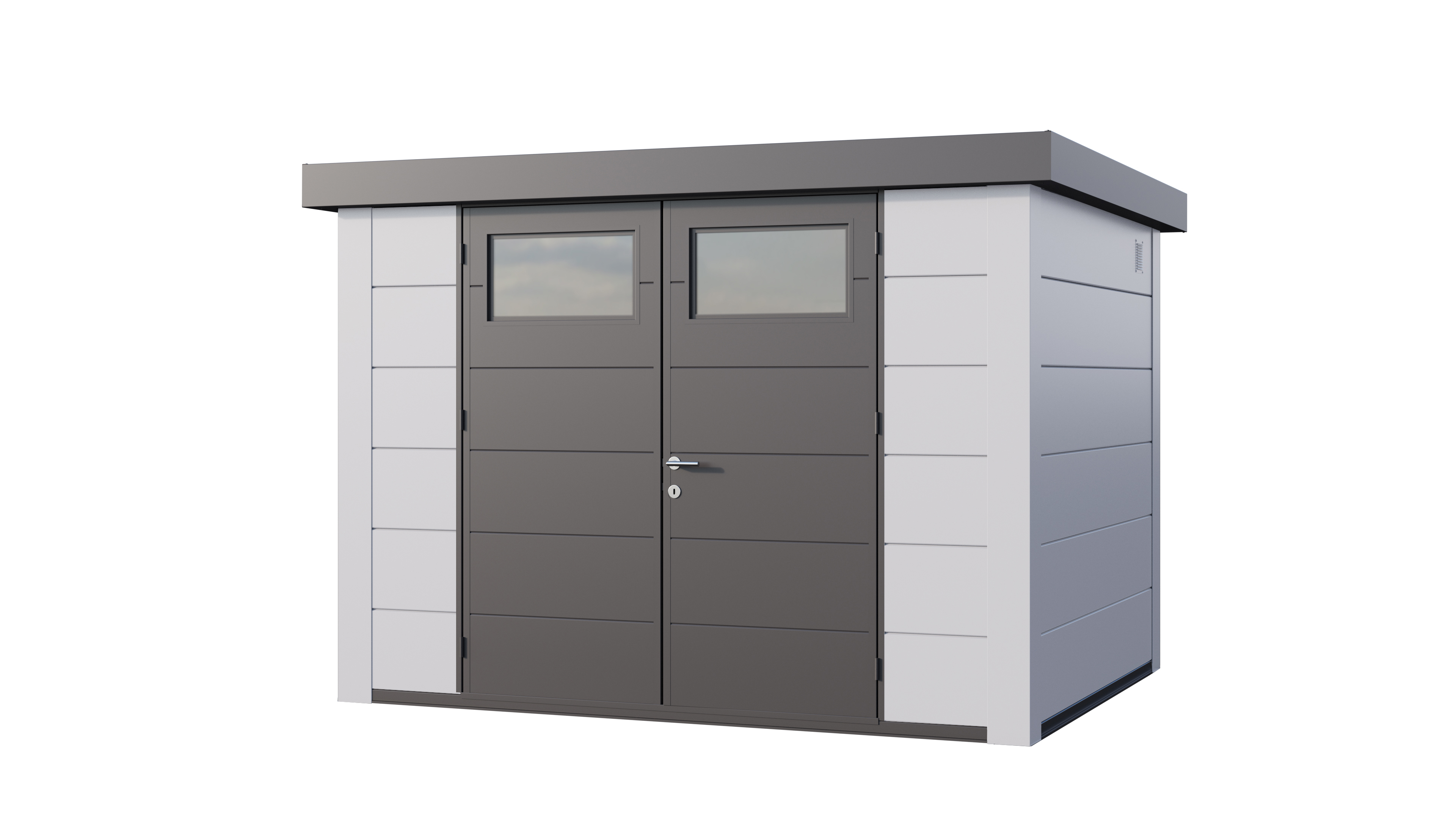 Telluria Classico 3024 tuinhuis - 298 x 238 cm - wit