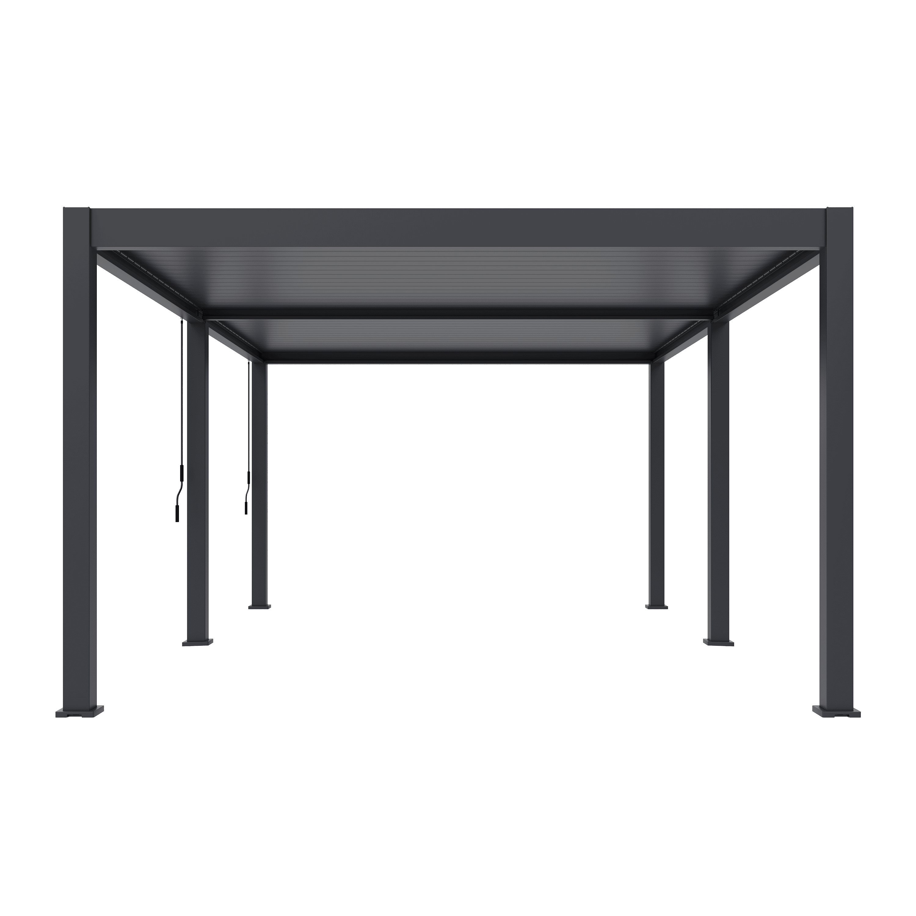 Orion Premium overkapping - 400x600 cm - Antraciet