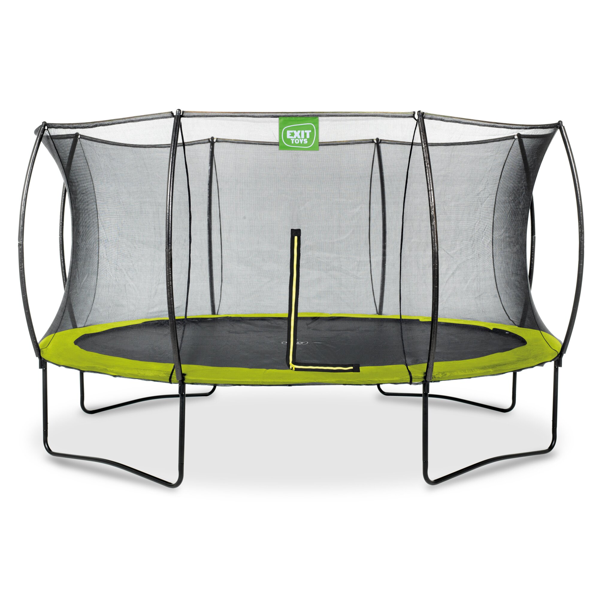 EXIT Silhouette trampoline Ø 427cm – Groen