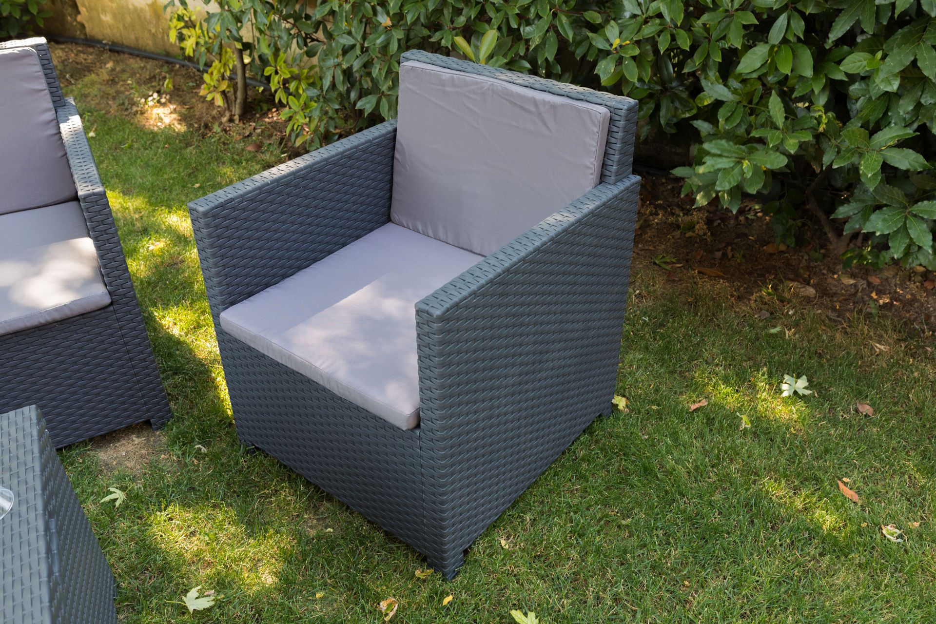 Toomax Aurelia loungeset - 4 zitplaatsen - antraciet