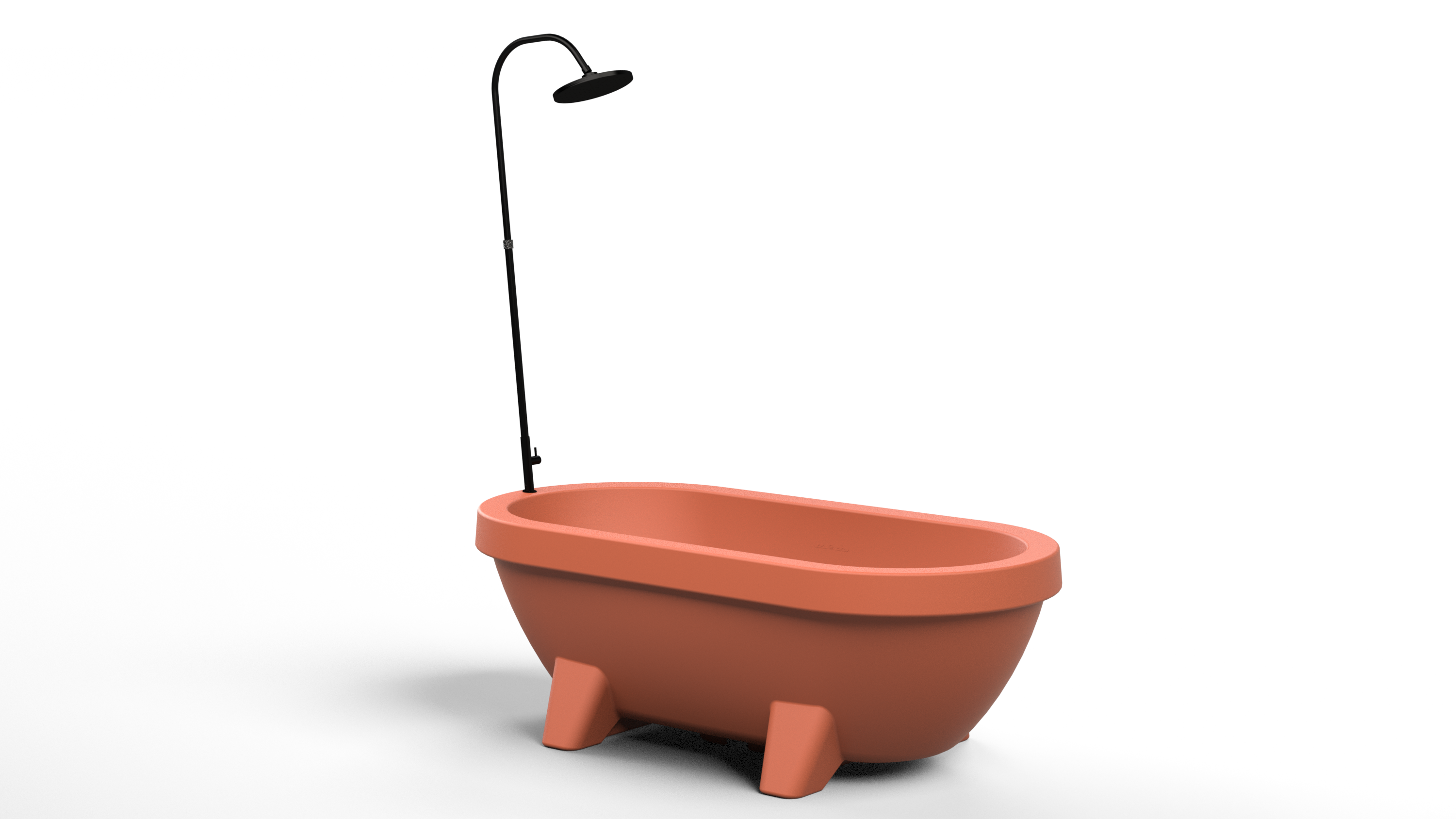 Gardentub tuinbad - Terracotta