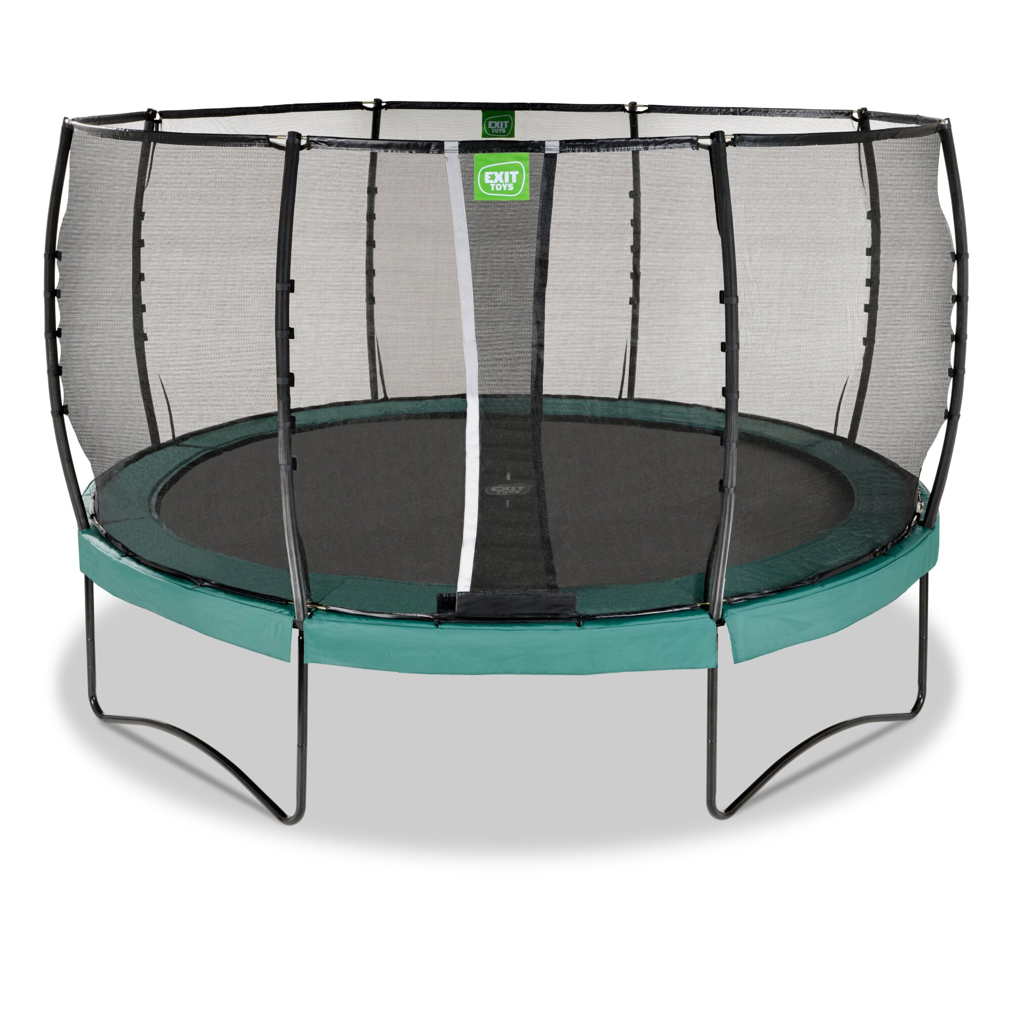 EXIT Allure Premium trampoline Ø427cm met Deluxe veiligheidsnet - Groen