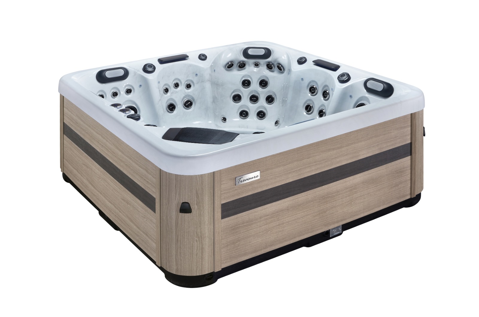 Orion Mirage spa X3 - 5 persoons - Lichtgrijs - Plug and Play
