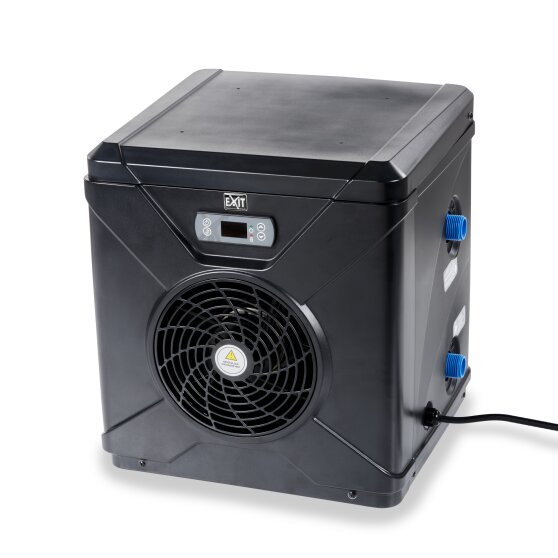 EXIT Black Leather zwembad 540 x 250 x 122 cm met overkapping, zandfilter- en warmtepomp