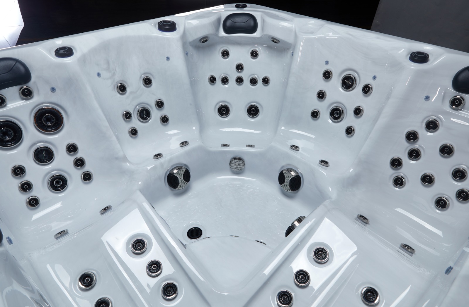 Orion Mirage spa X2 - 5 persoons - Lichtgrijs - Plug and Play