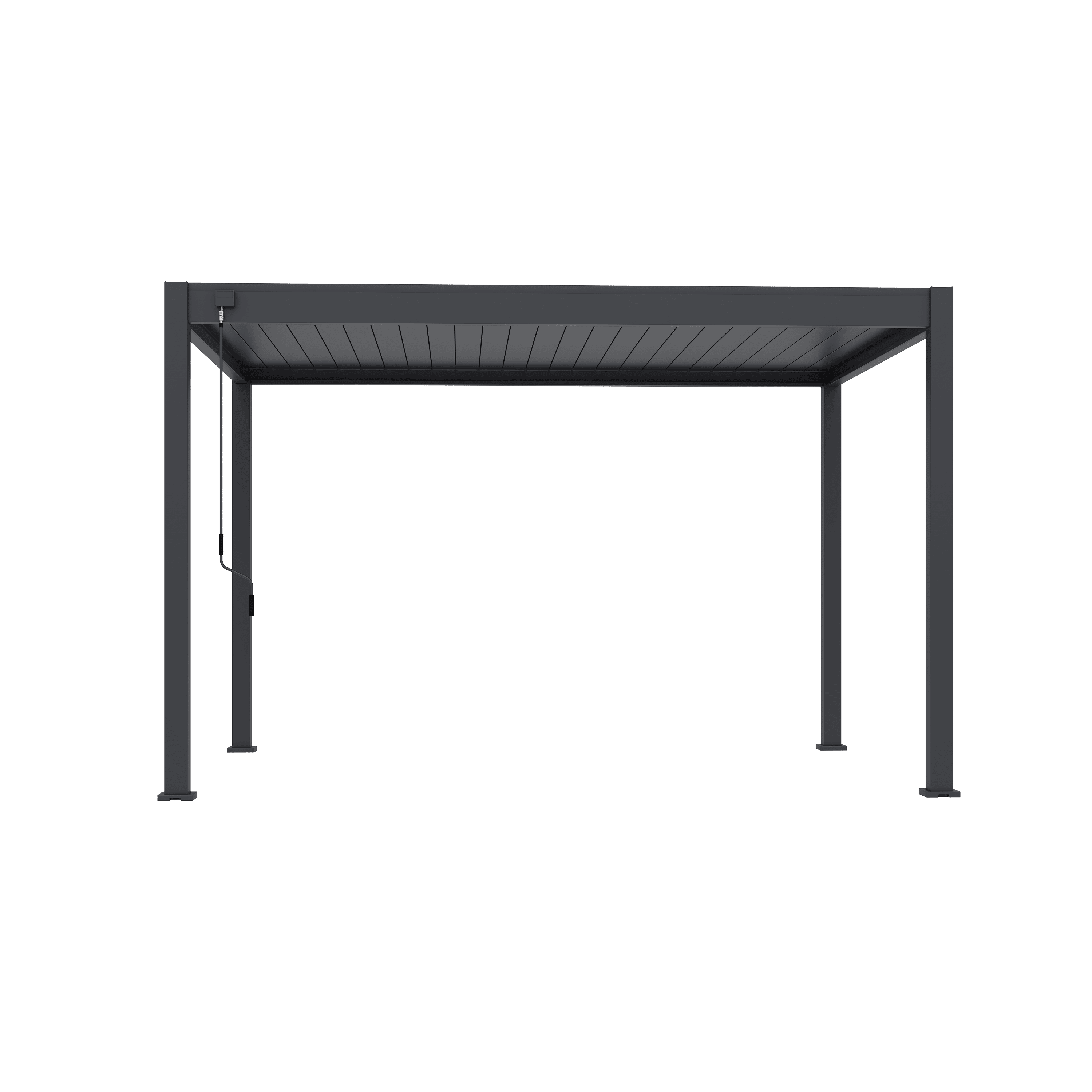 Orion Deluxe overkapping - 300x400 cm - Antraciet