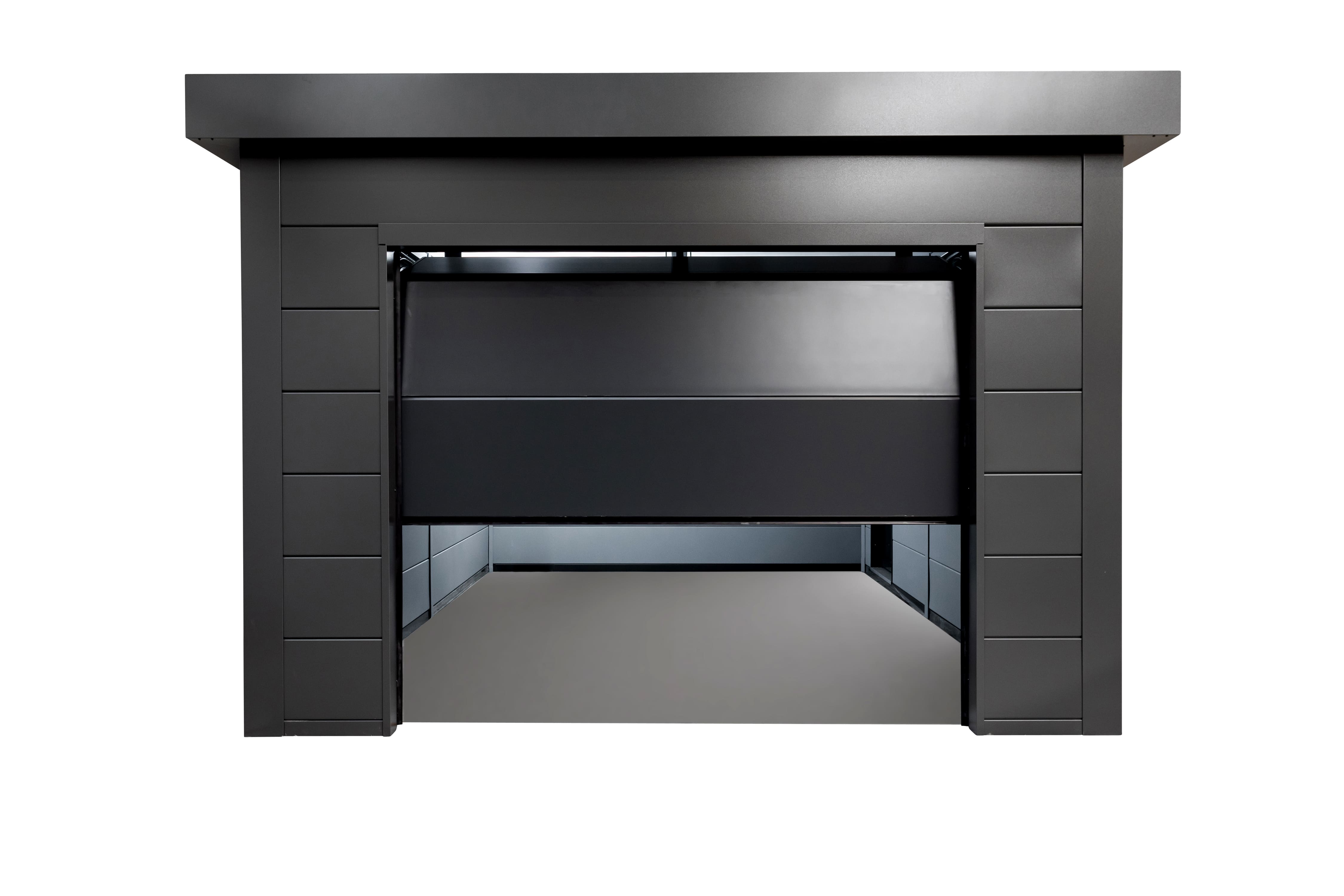 Telluria Garage 3654 - 538 x 358 cm - antraciet