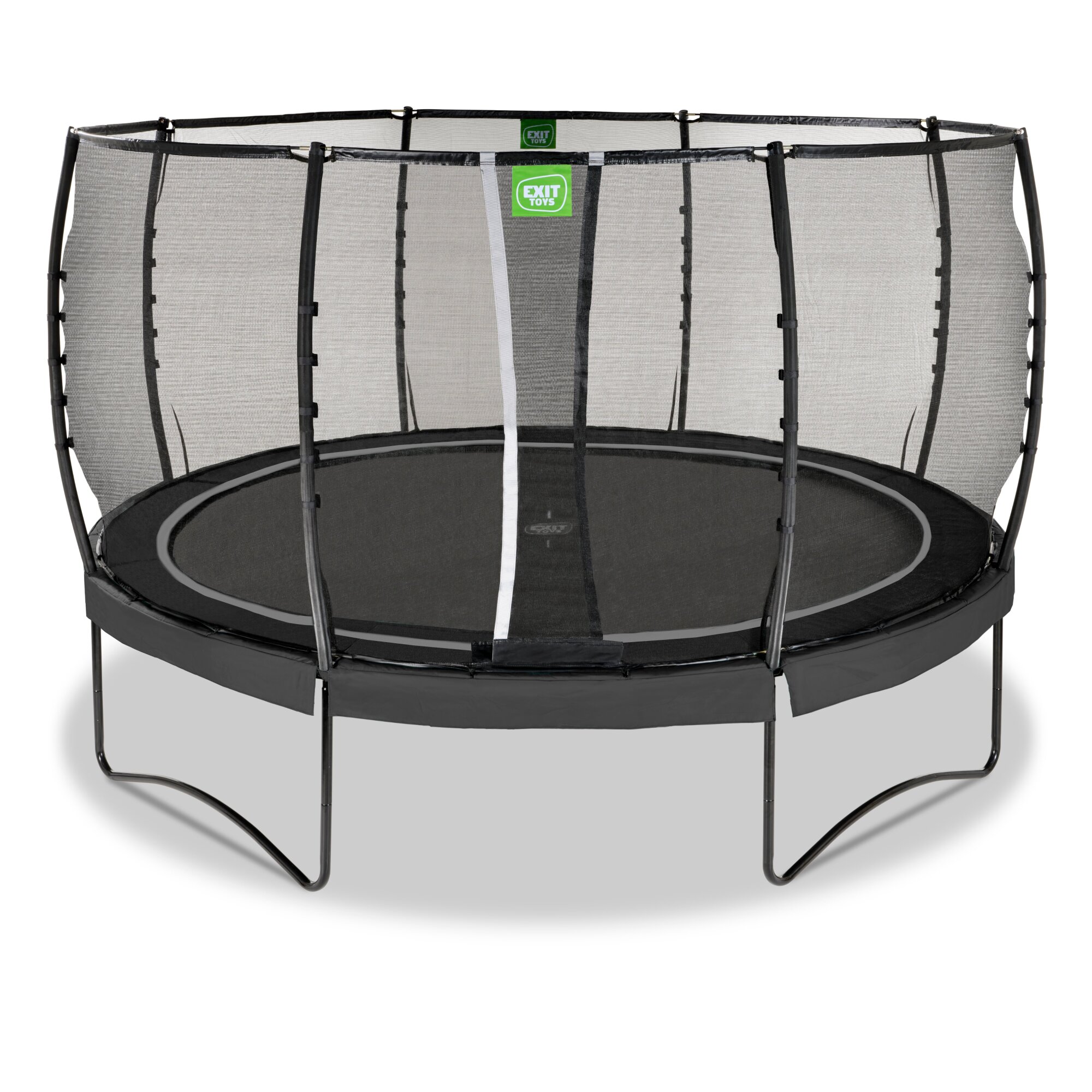 EXIT Allure Premium trampoline Ø427cm met Deluxe veiligheidsnet - Zwart