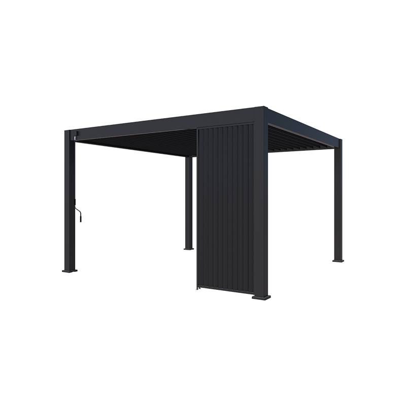 Orion shutterpaneel - Vast - Verticaal - 93 cm - Voor 3 meter zijkant - Antraciet