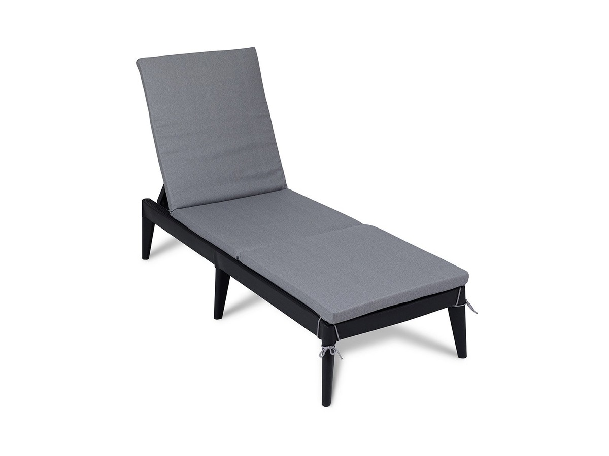 Toomax Sirolo Plus ligbed met kussen - antraciet