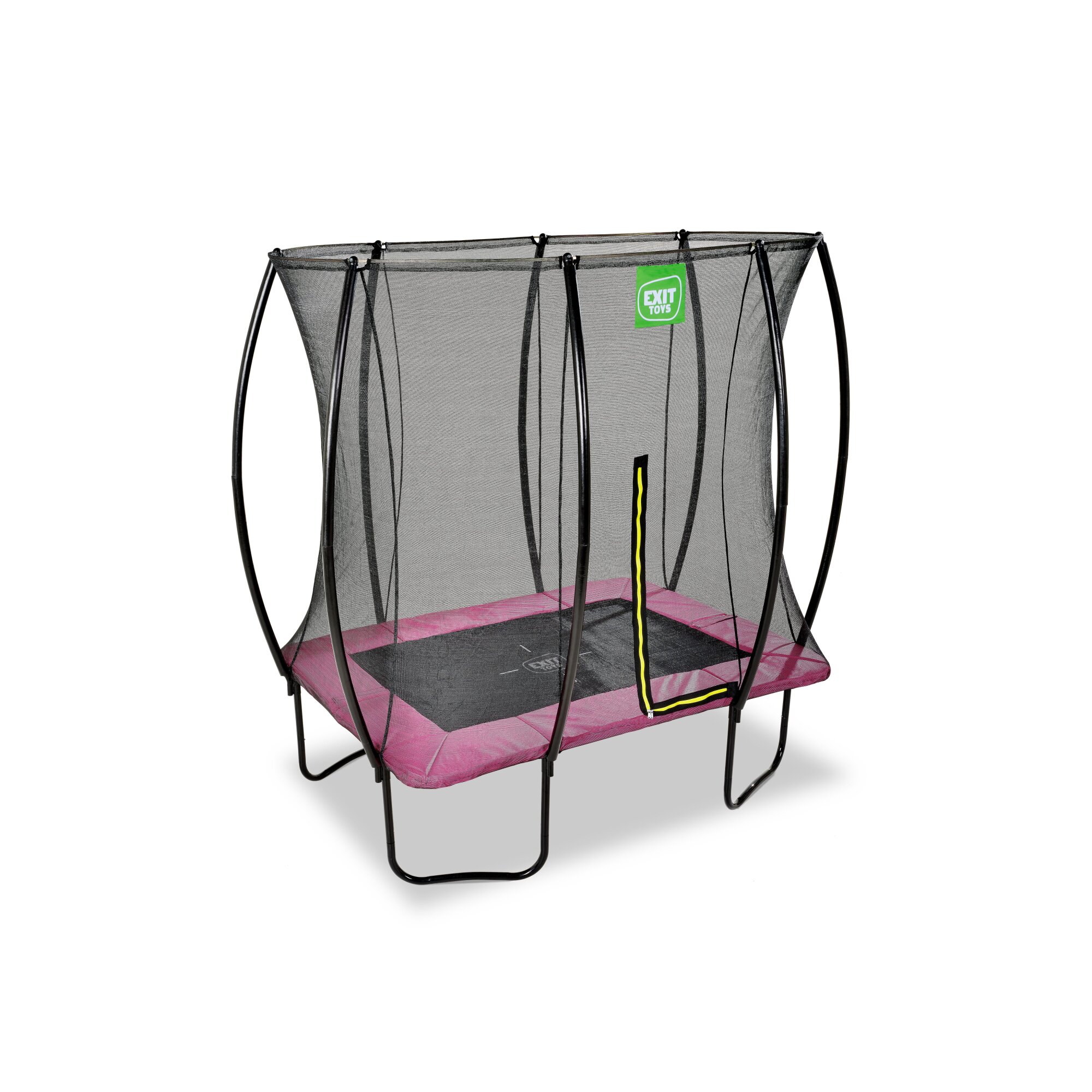 EXIT Silhouette trampoline 153 x 214 cm – Roze