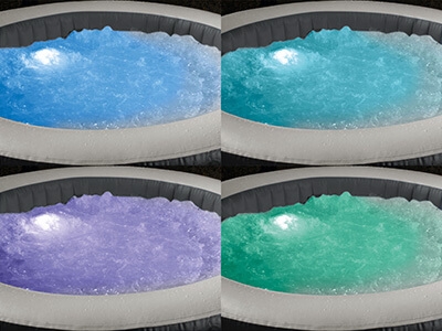 Intex PureSpa Greywood Deluxe opblaasbare spa – 6 persoons