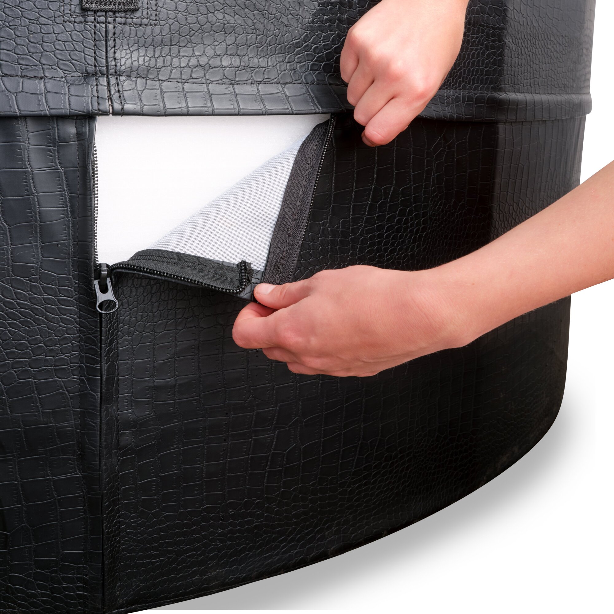 EXIT Leather Premium spa Ø 184 x 73 cm – 4 persoons