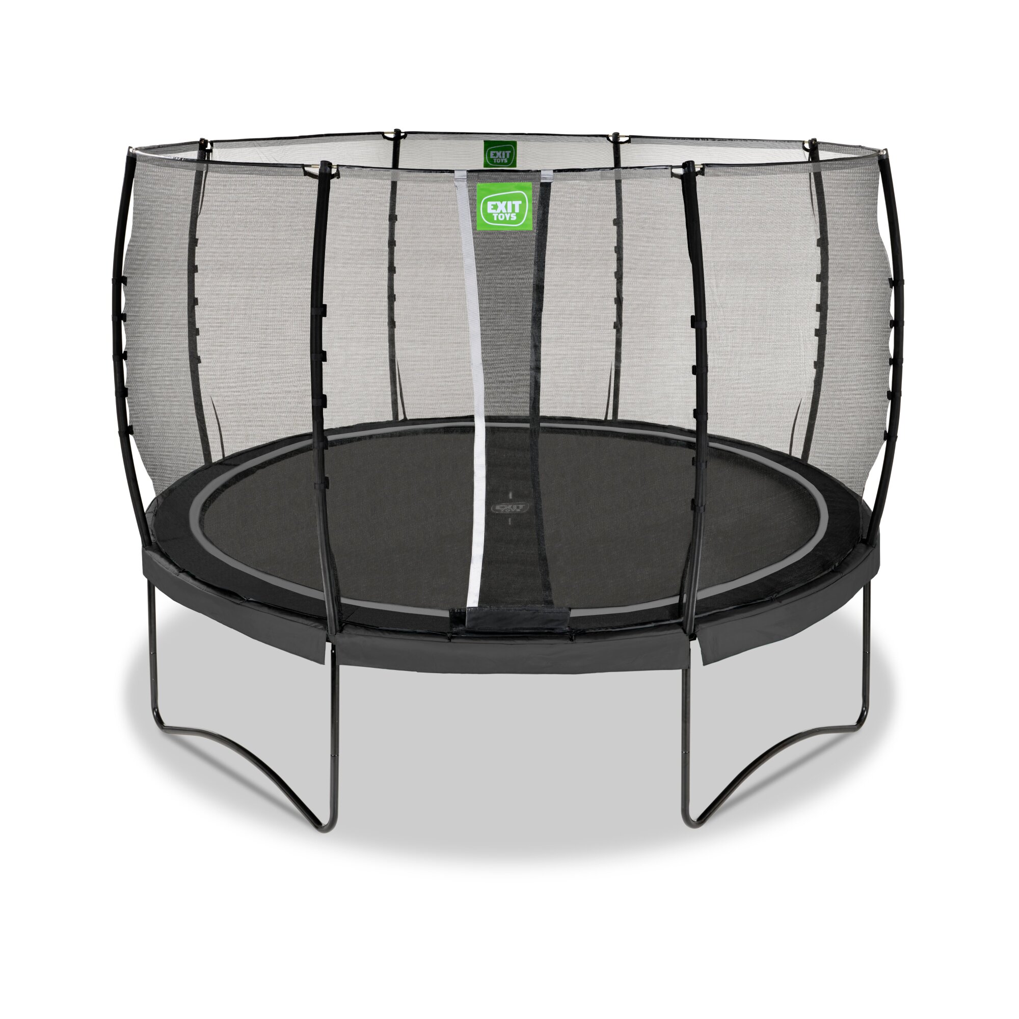EXIT Allure Classic trampoline Ø366cm met veiligheidsnet - Zwart