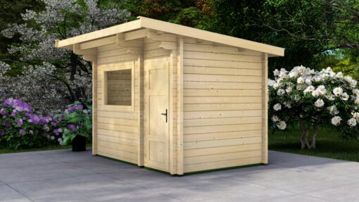 Novum Kerava Outdoor Sauna - Twee tot vierpersoons - Sparrenhout  