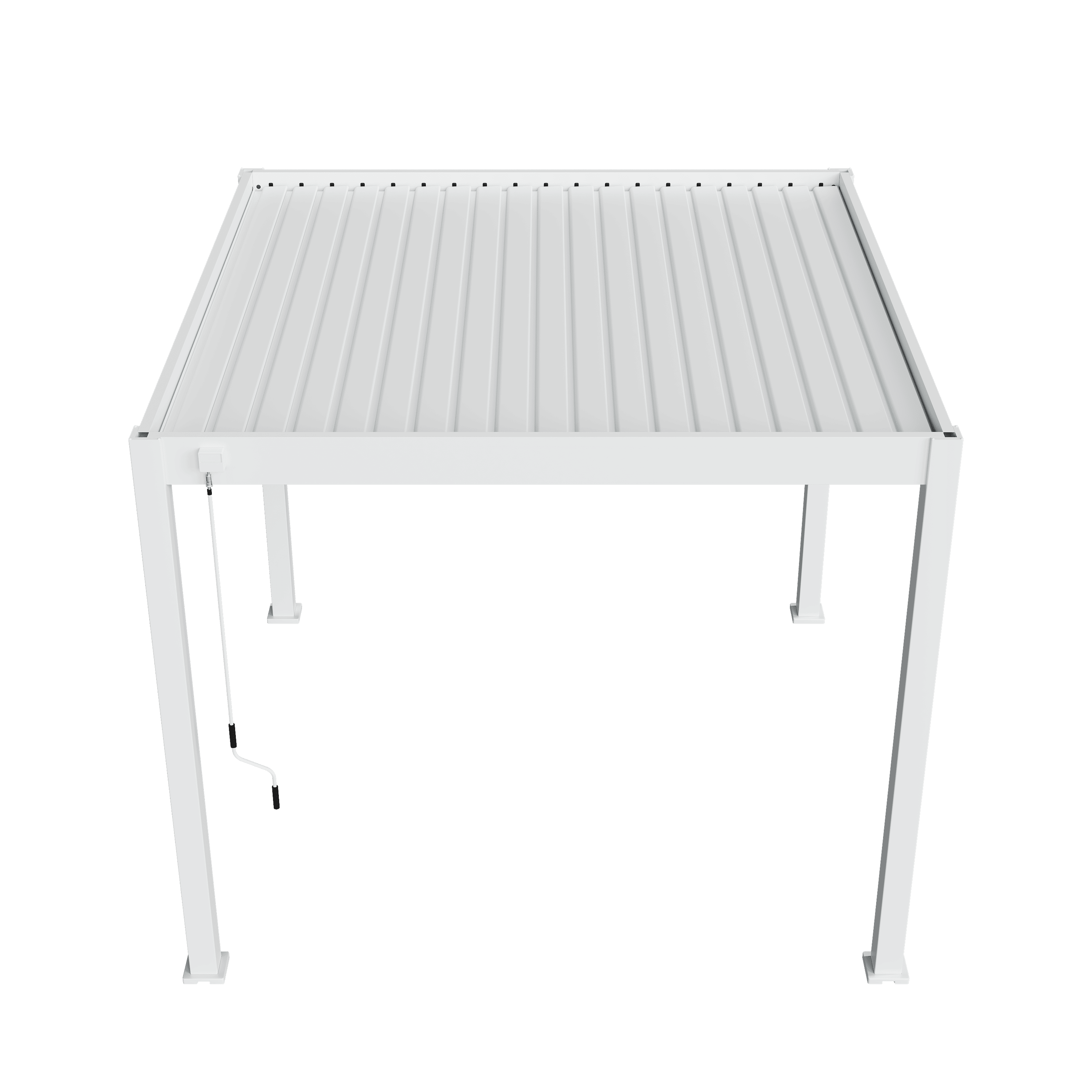 Orion Deluxe overkapping  - 300x300 cm - Wit