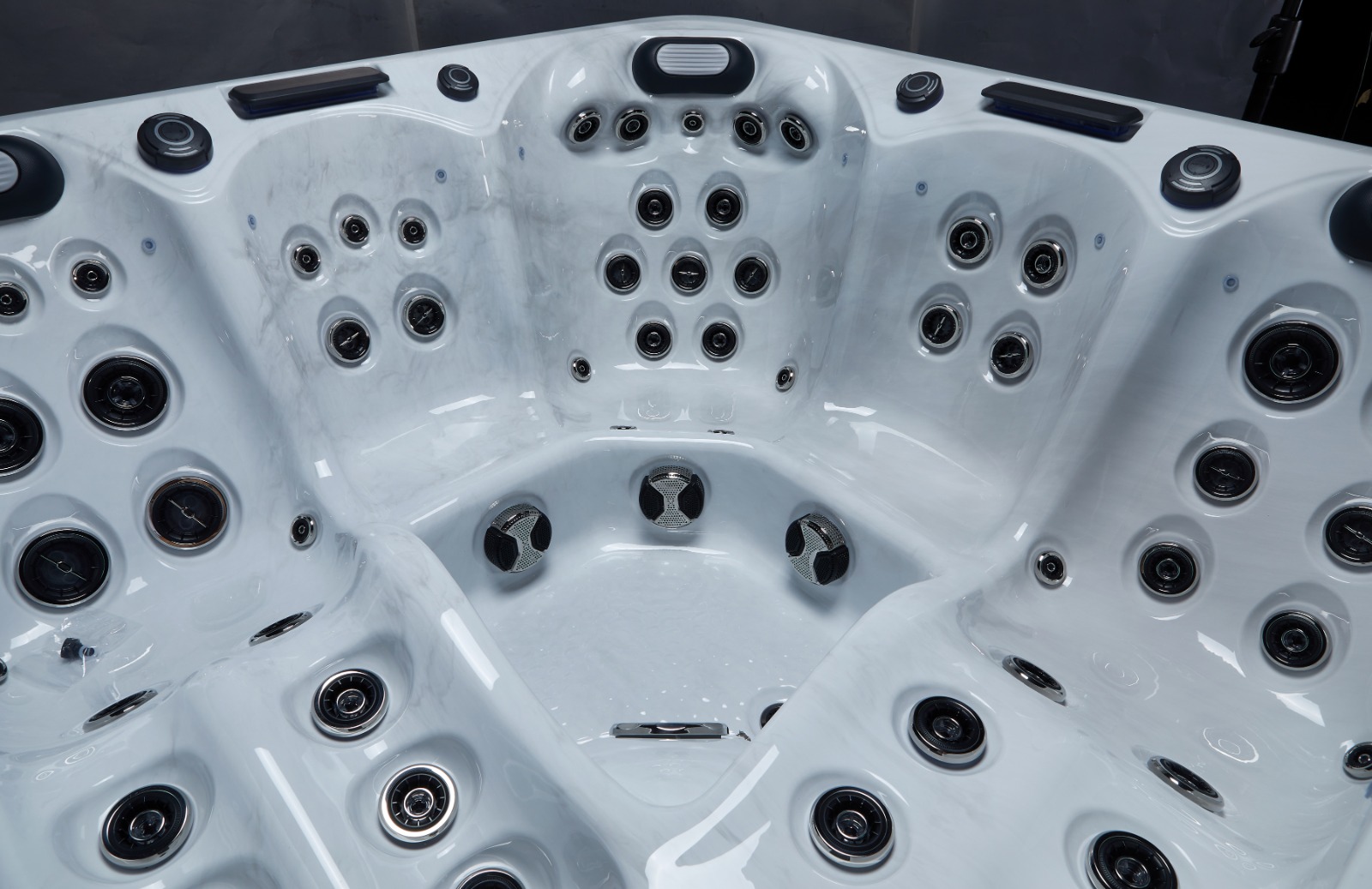 Orion Mirage spa X3 - 5 persoons - Lichtgrijs - Plug and Play