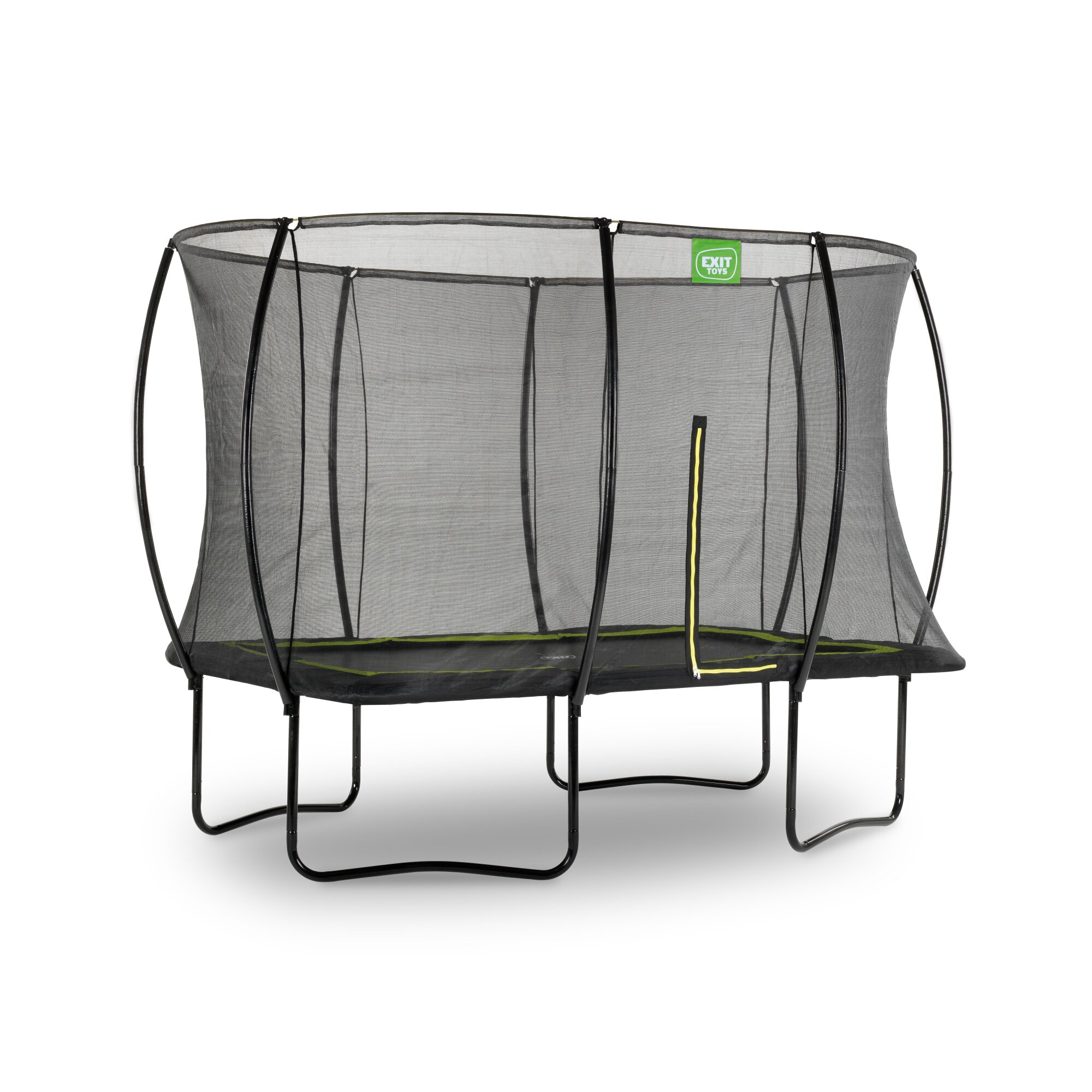 EXIT Silhouette trampoline 244 x 366 cm – Zwart