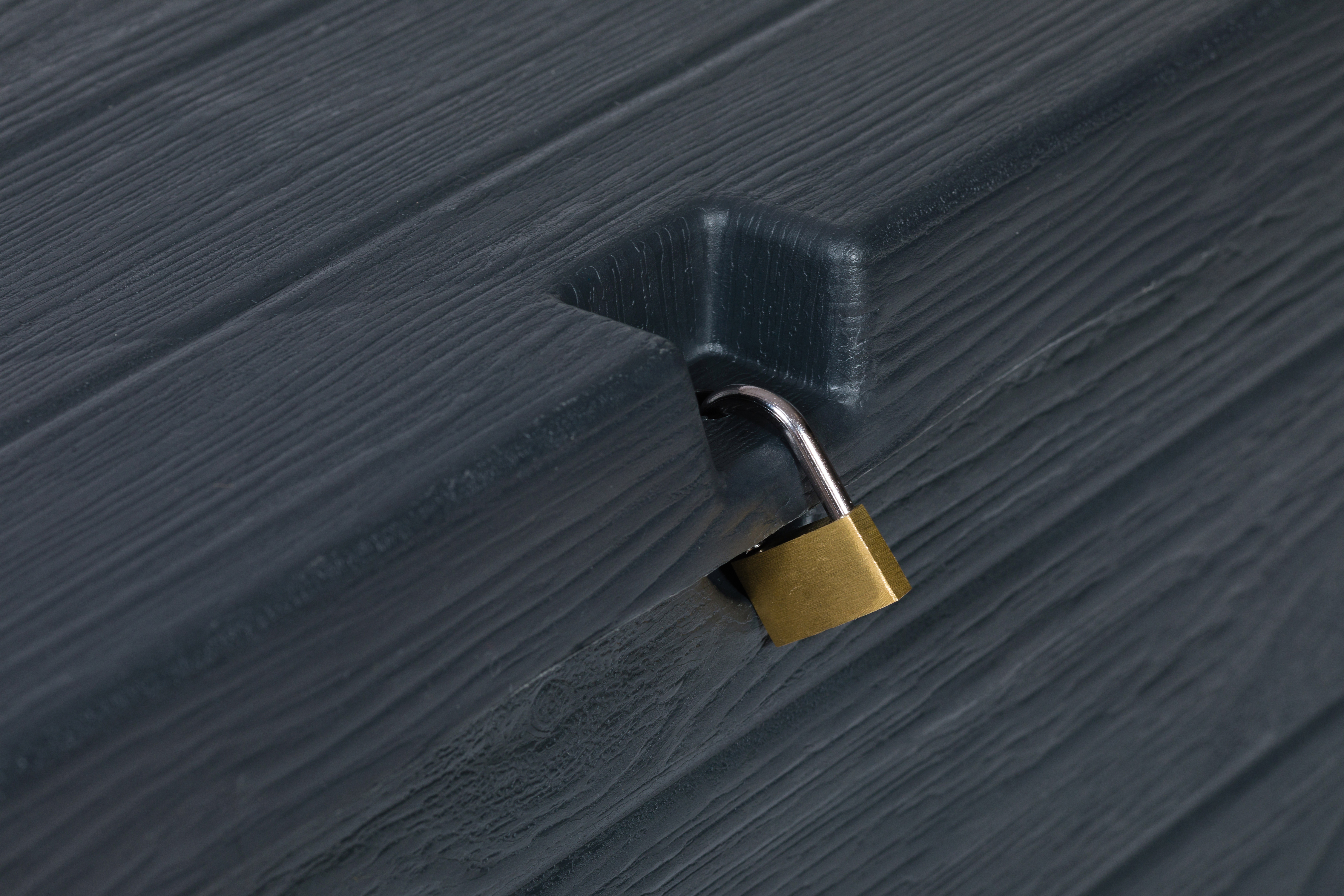 Toomax Wood opbergbox - 420L - Antraciet