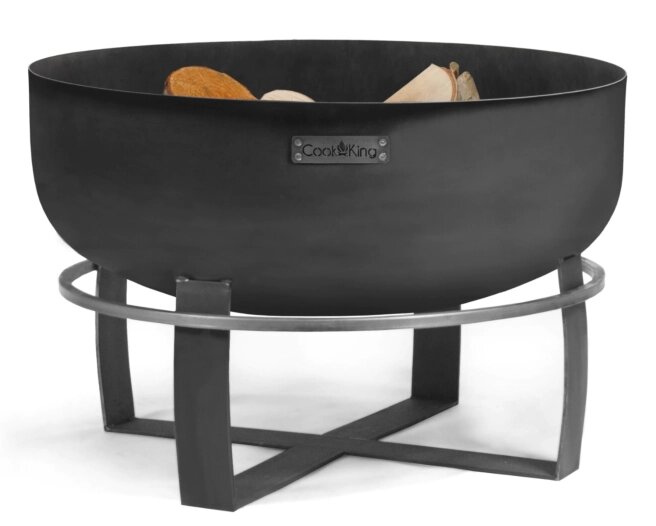 CookKing Viking XXL vuurschaal - Ø80 cm - zwart staal