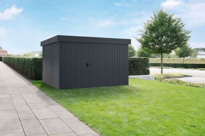 EcoStar Euroline Hörmann Tuinhuis - 262x262 cm - Antraciet