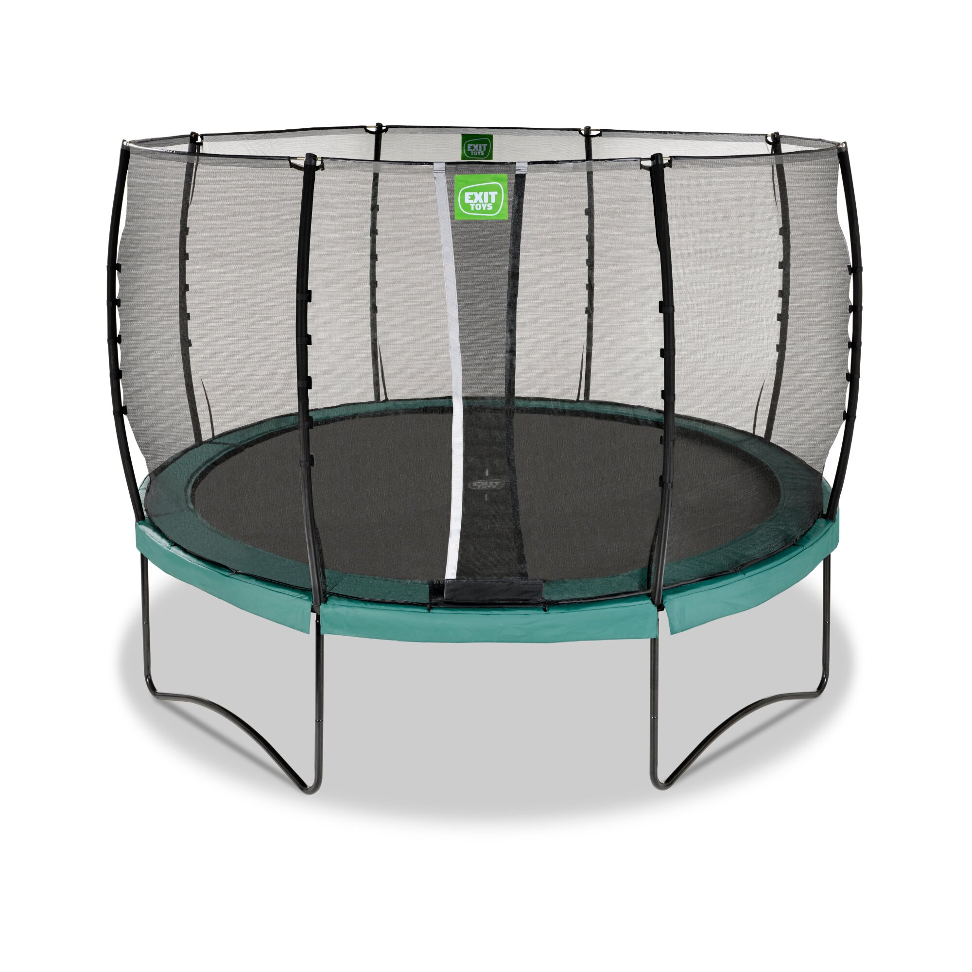 EXIT Allure Classic trampoline Ø366cm met veiligheidsnet - Groen