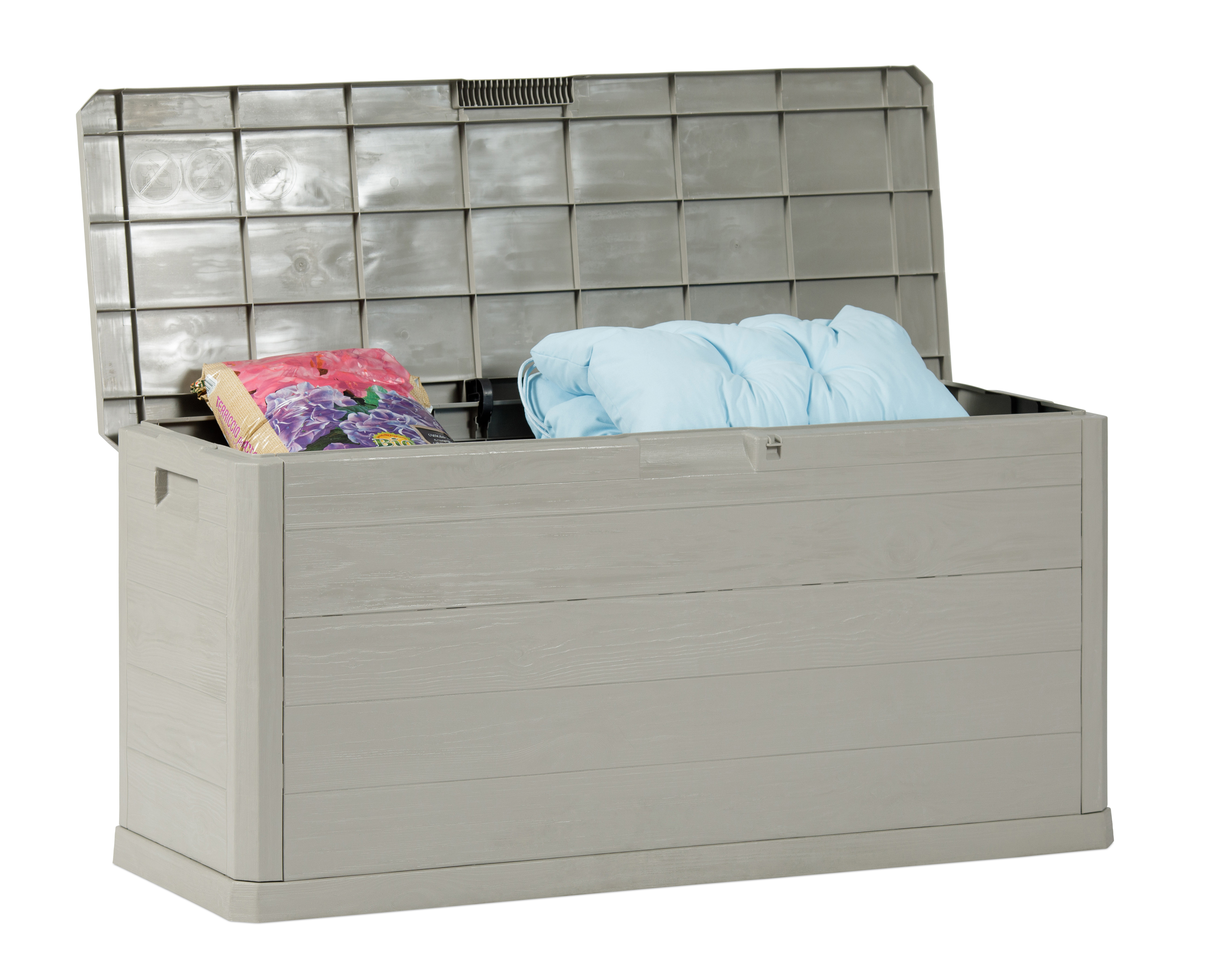 Toomax Woody's opbergbox - 280 liter - grijs Toomax Woody's opbergbox - 280 liter - grijs