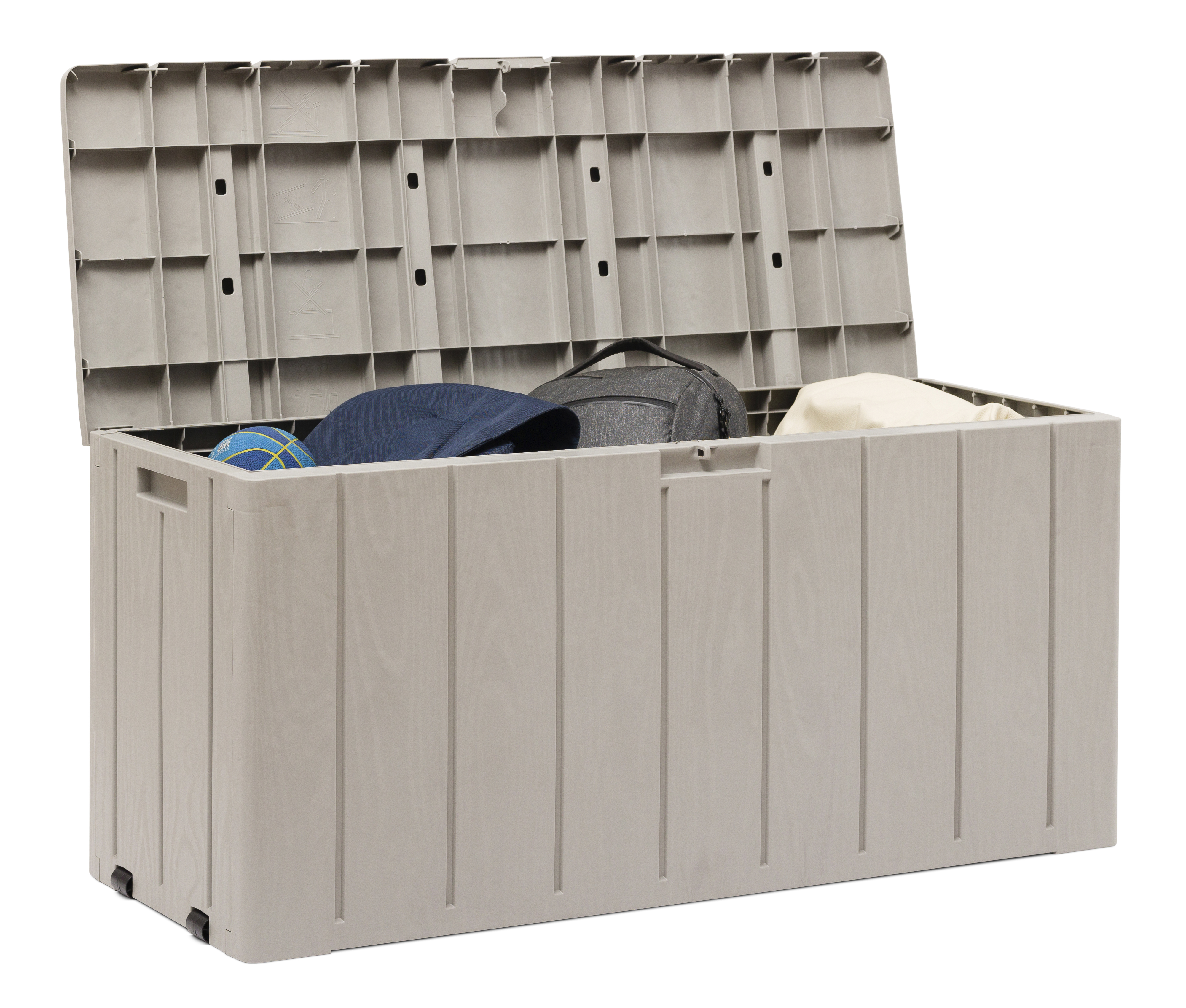 Toomax Bravo opbergbox - 270 liter - grijs