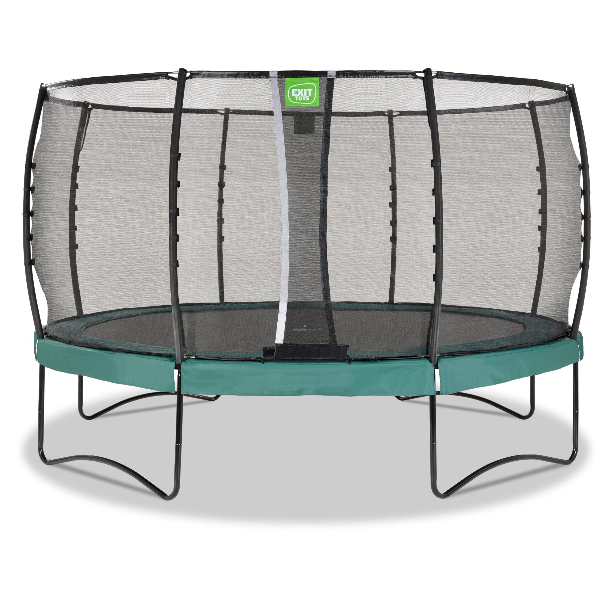 EXIT Allure Premium trampoline Ø427cm met Deluxe veiligheidsnet - Groen