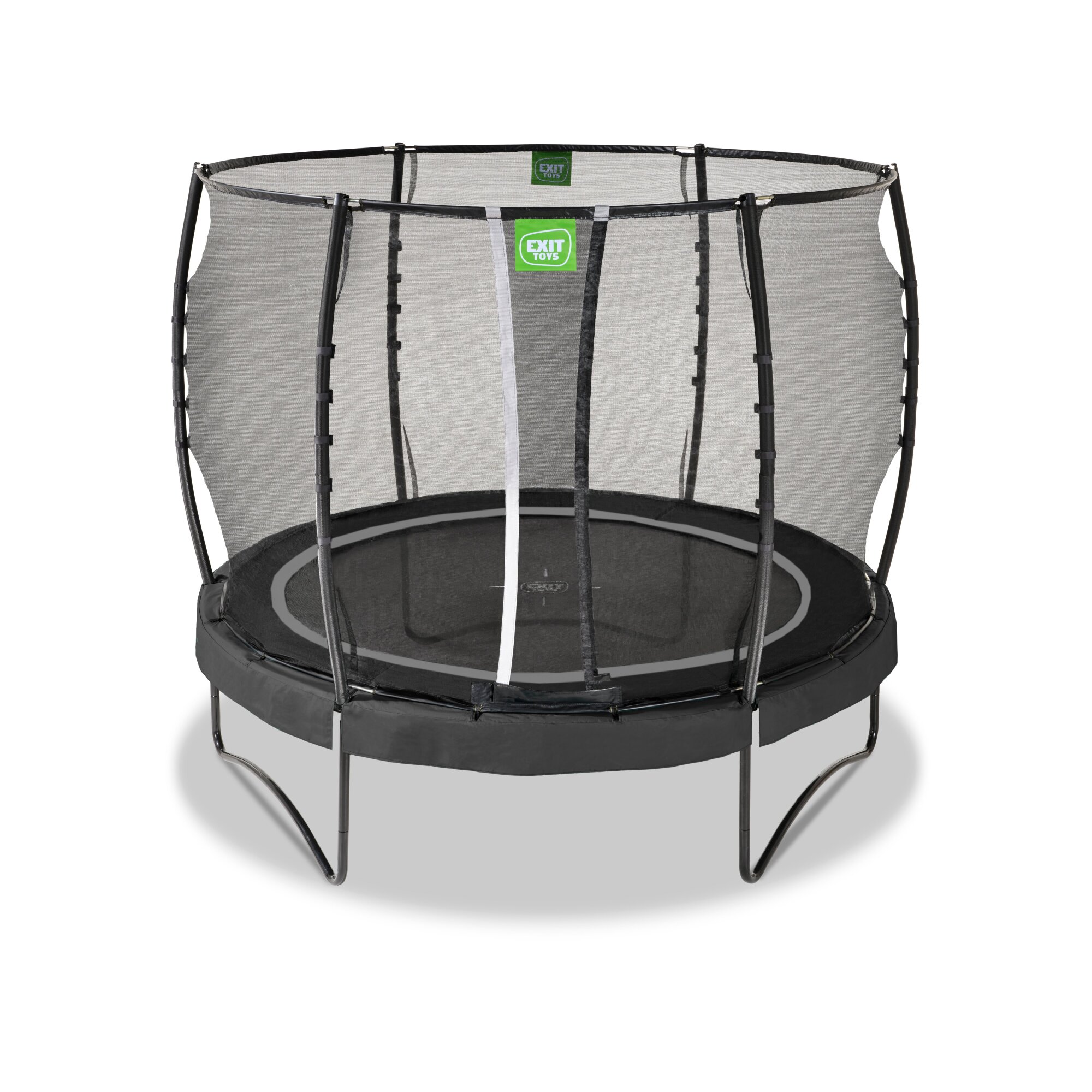 EXIT Allure Premium trampoline Ø305cm met Deluxe veiligheidsnet - Zwart EXIT Allure Premium trampoline Ø305cm met Deluxe veiligheidsnet - Zwart