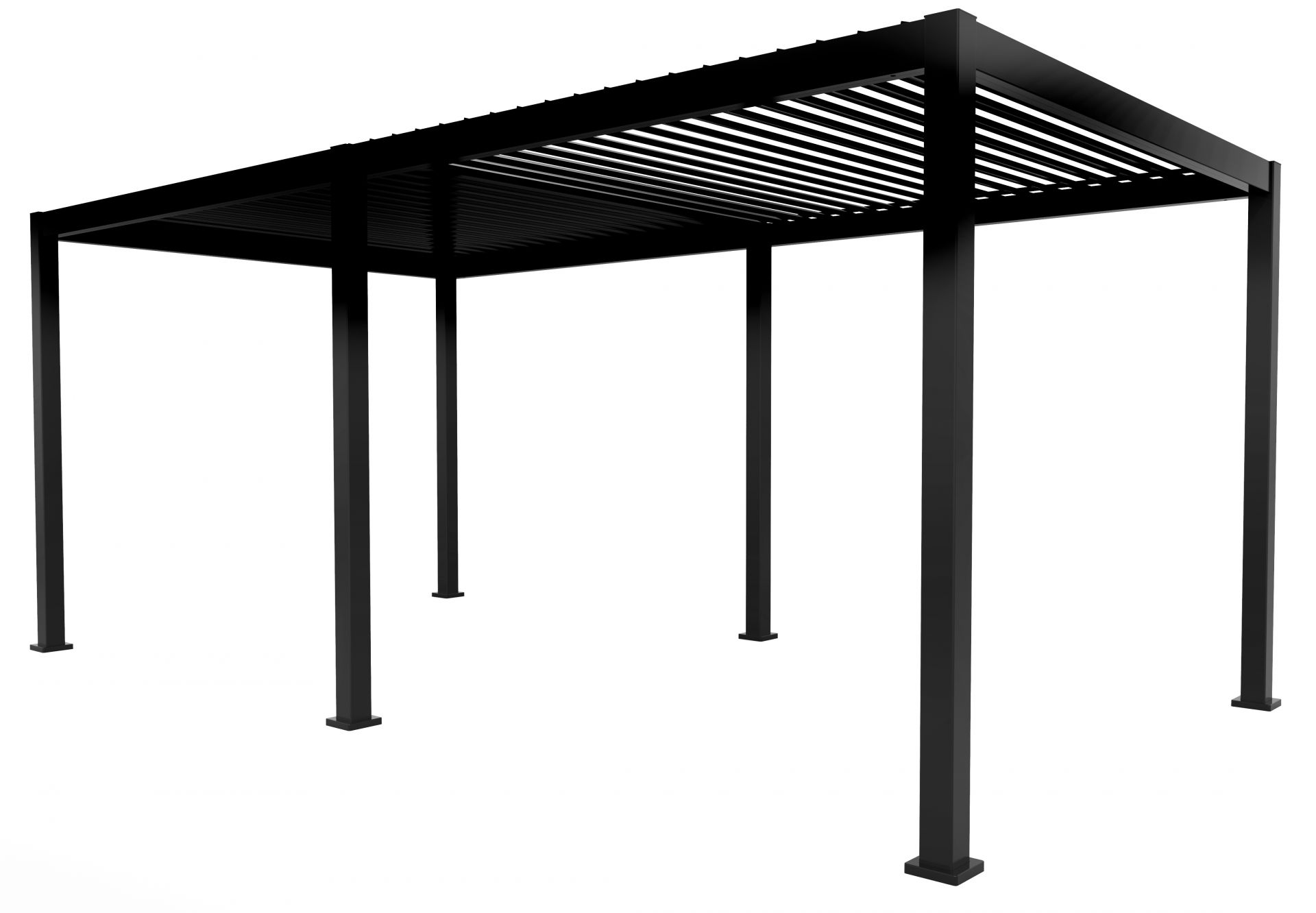 Mirador Classic overkapping - 300x600cm  -  Antraciet
