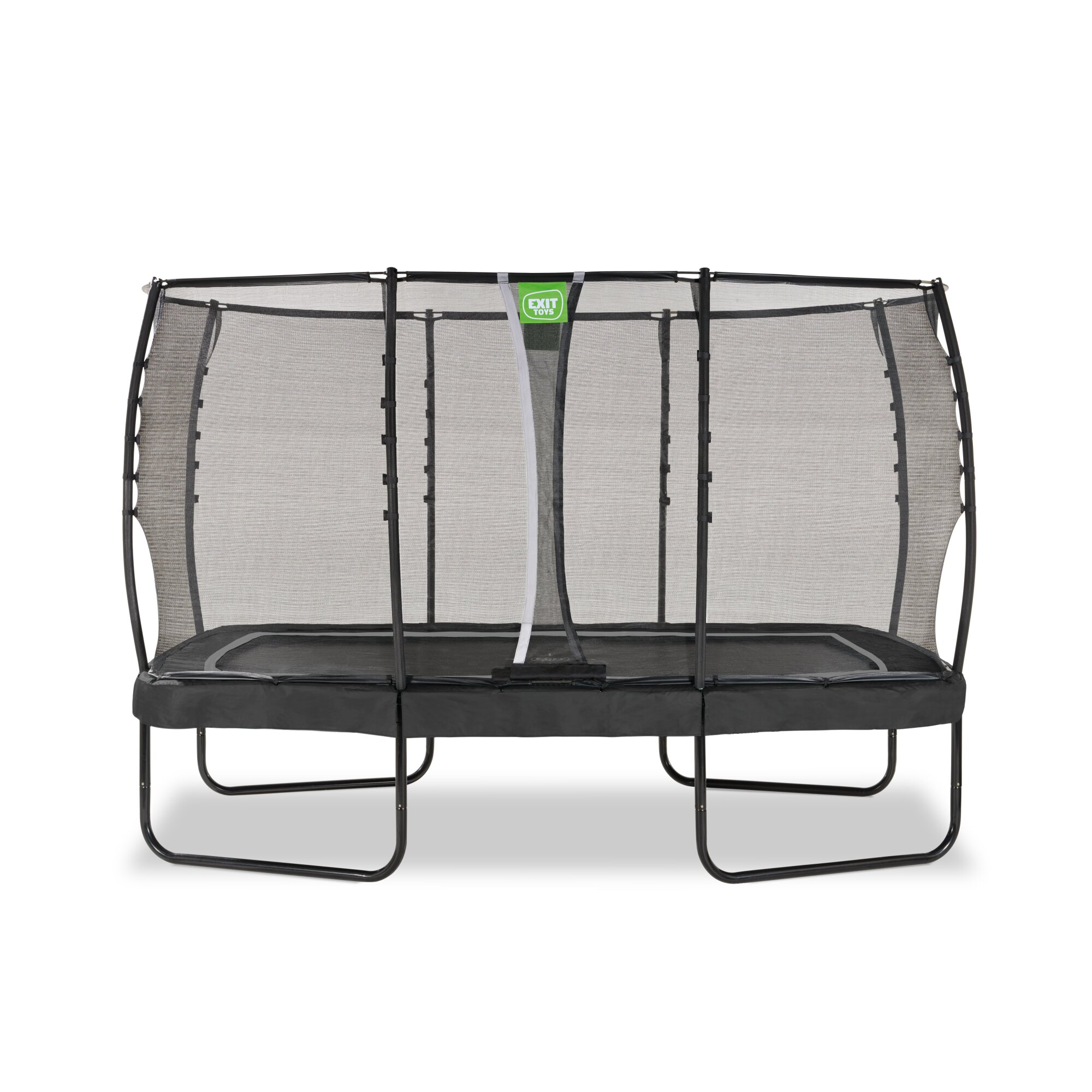 EXIT Allure Premium trampoline 214 x 366 cm met Deluxe veiligheidsnet - Zwart