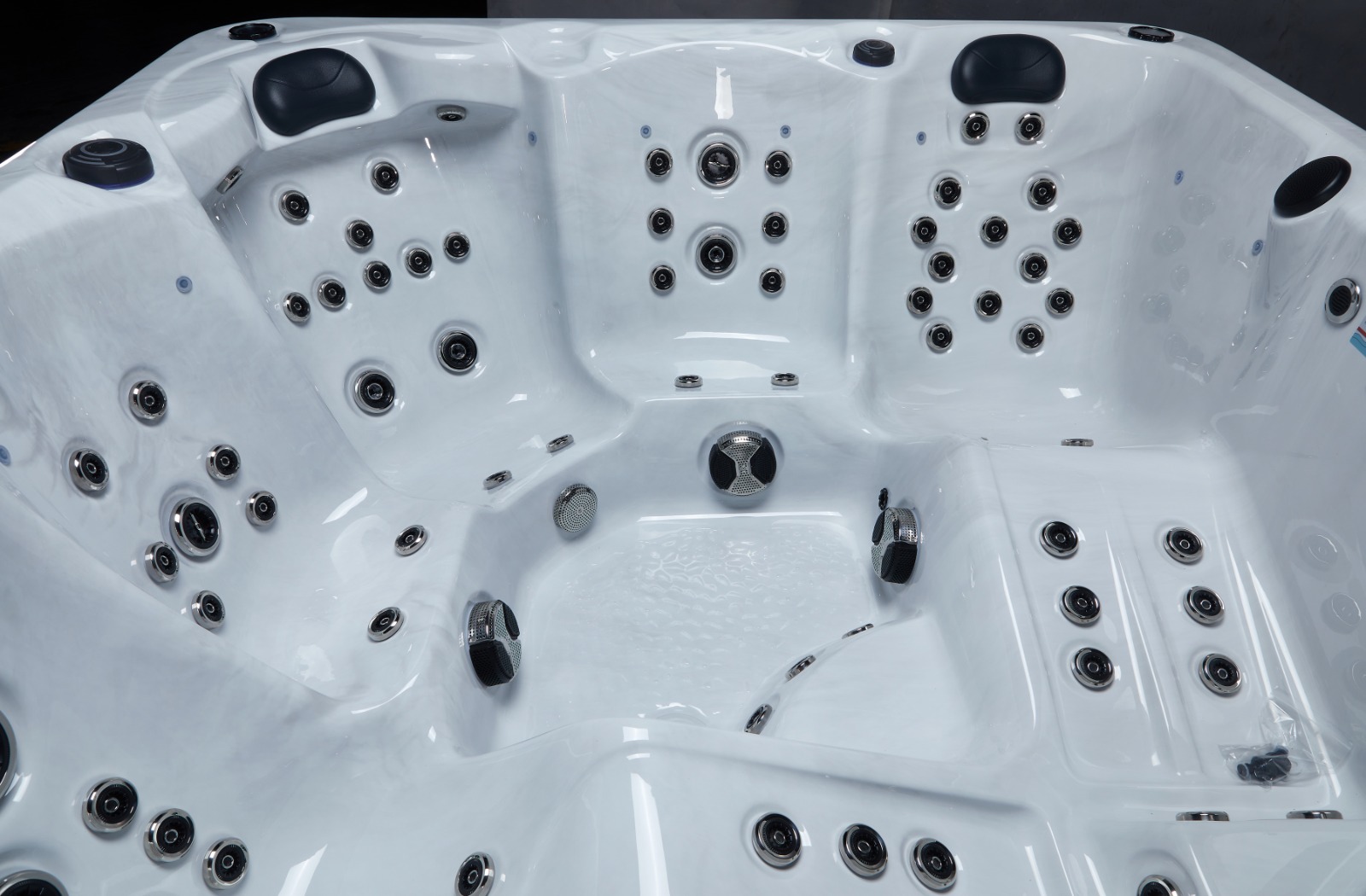 Orion Mirage spa X2 - 5 persoons - Lichtgrijs - Plug and Play