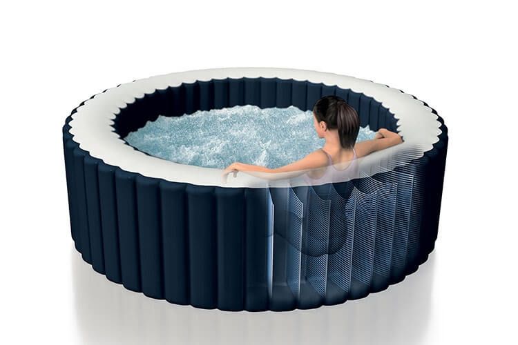 Intex Navy PureSpa Bubble Therapy opblaasbare spa – 4 personen