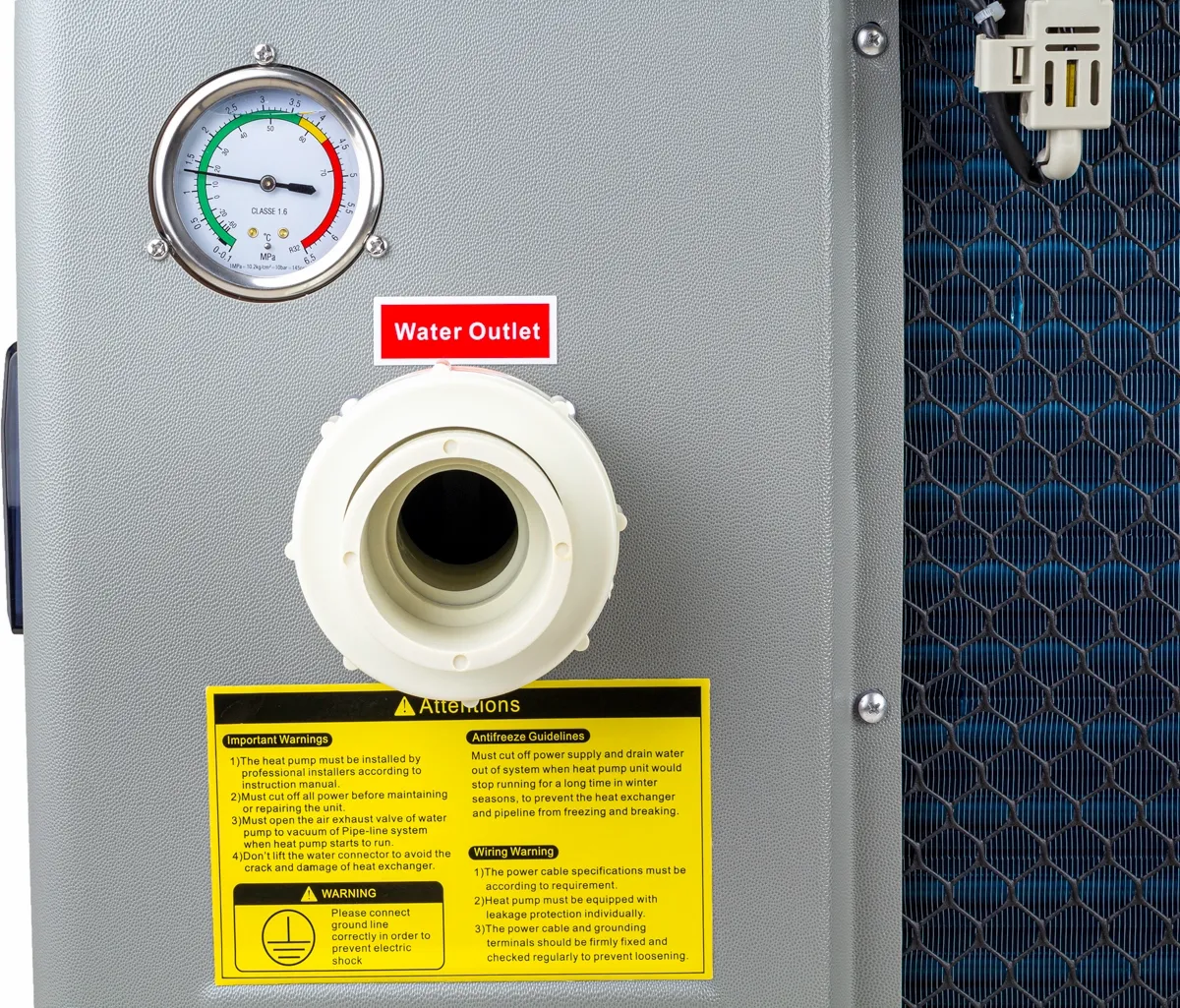 W’eau Full Inverter 5,5kW zwembad warmtepomp