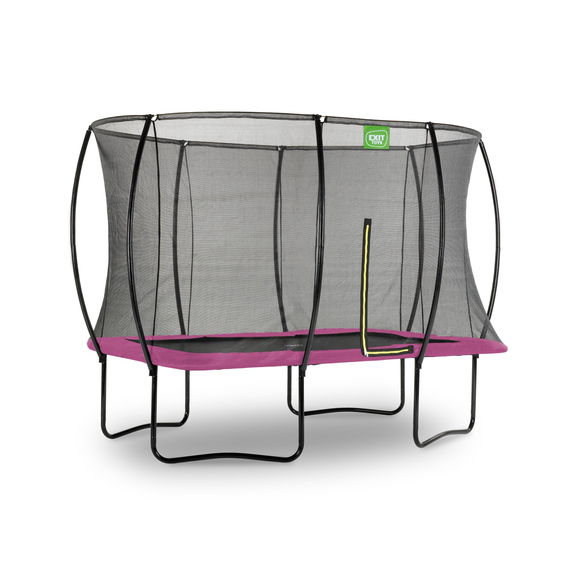 EXIT Silhouette trampoline 244 x 366 cm – Roze