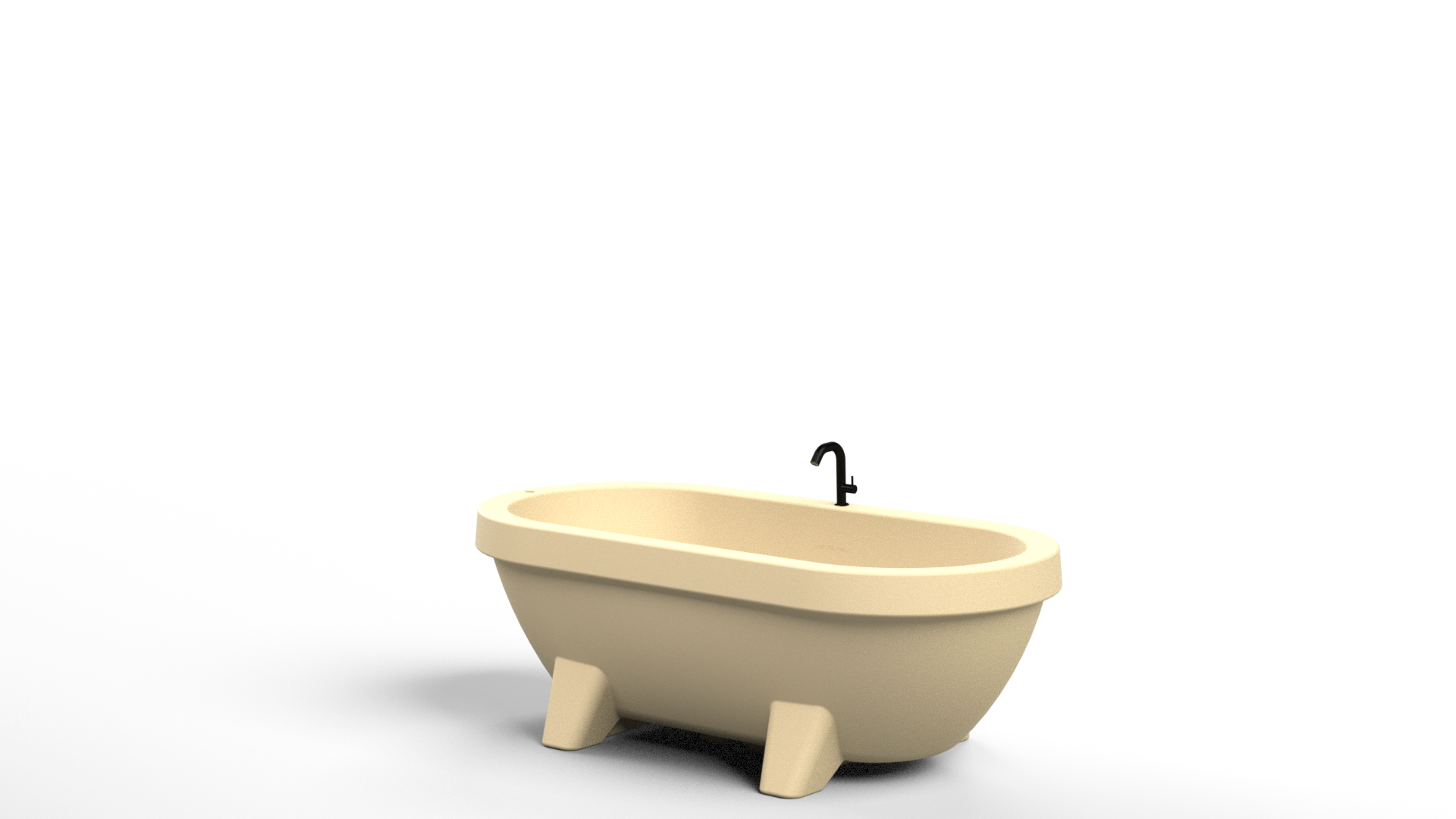 Gardentub tuinbad - Geel