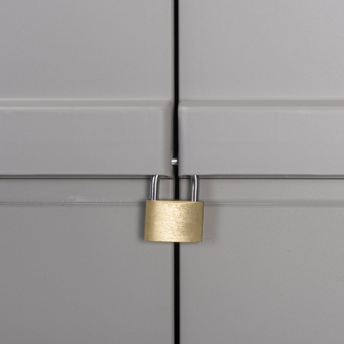 Toomax Elegance XL utility opbergkast hoog - lichtgrijs/antraciet