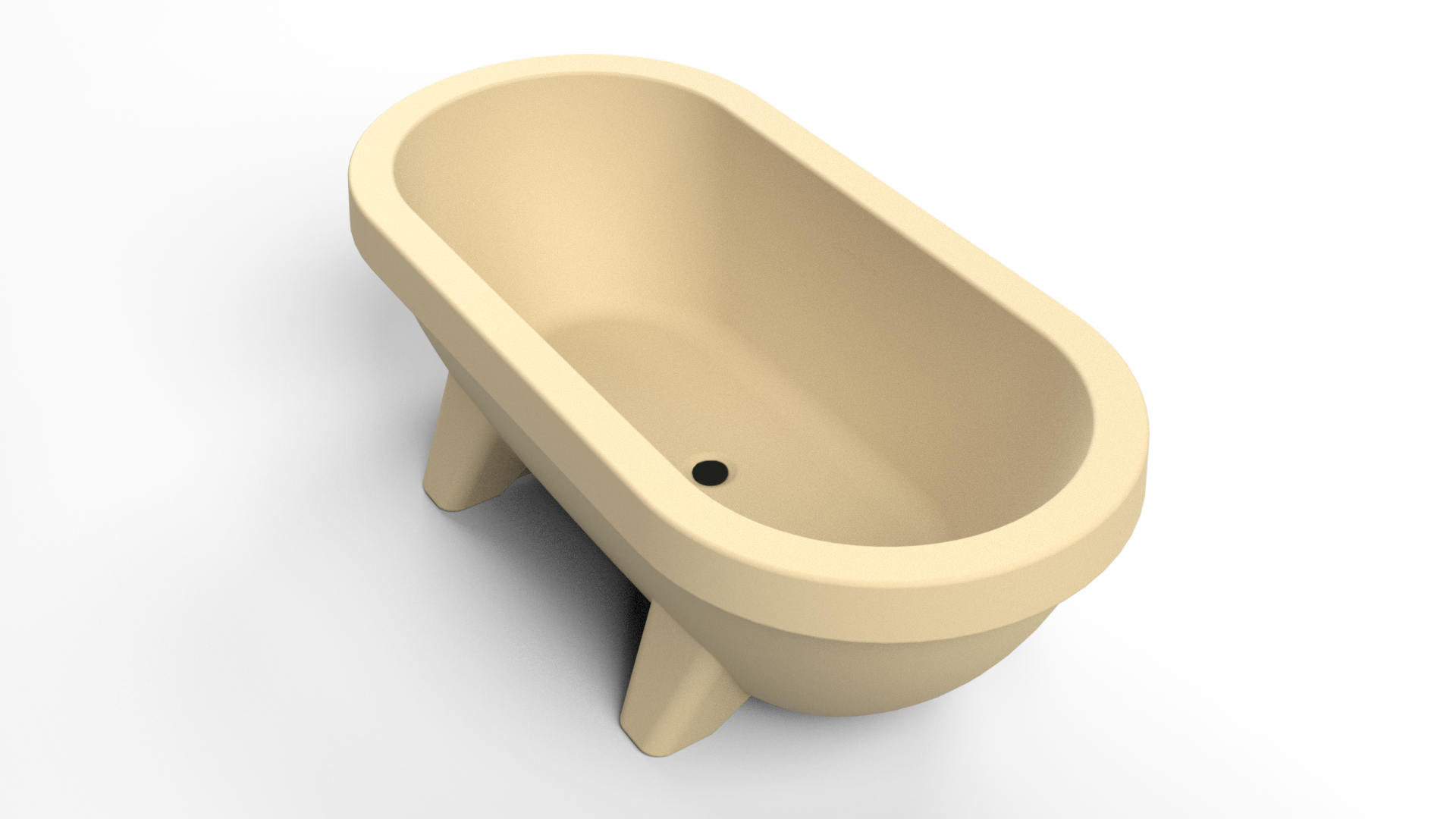 Gardentub tuinbad - Geel