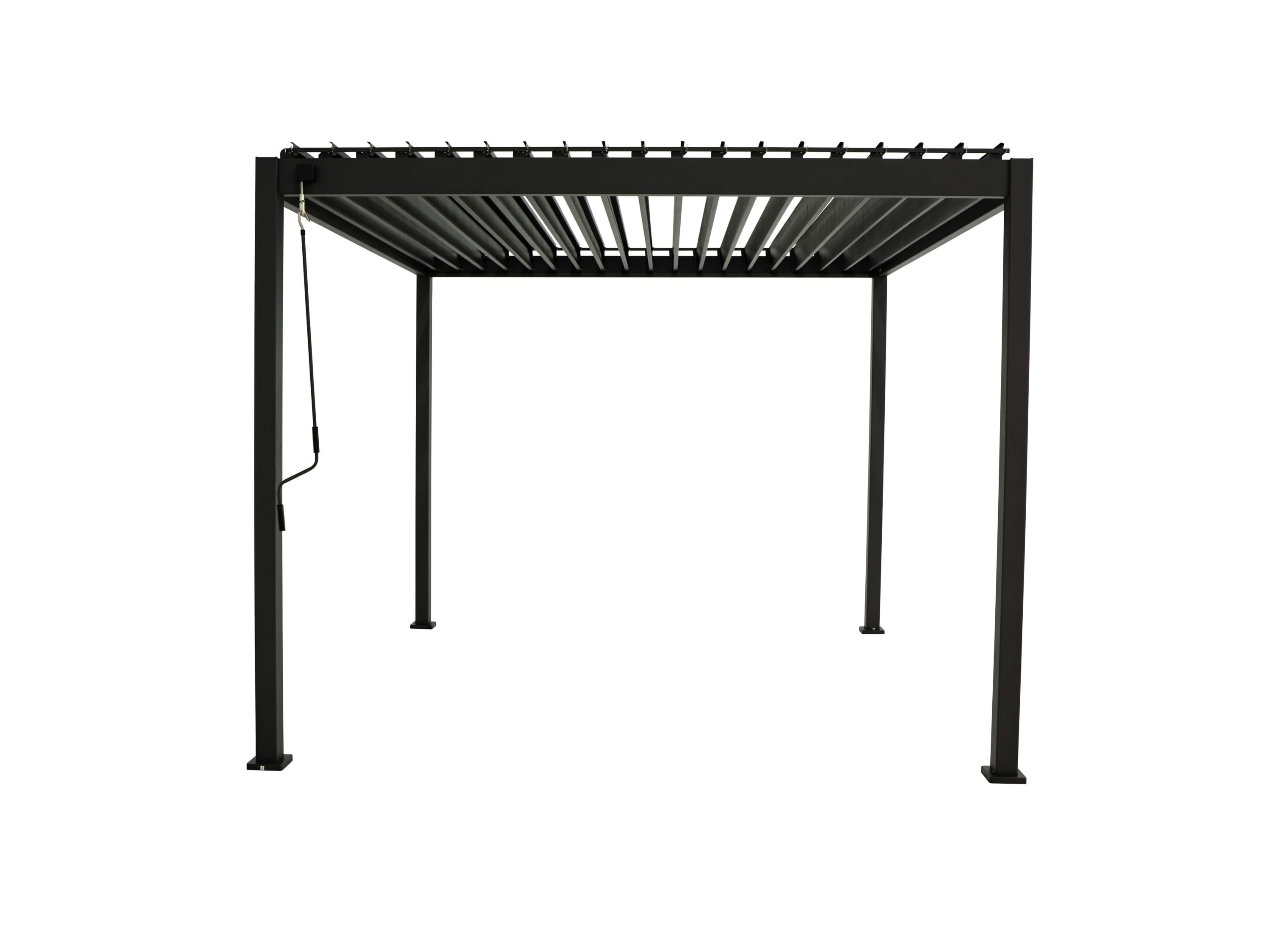 Mirador Basic overkapping - 300x300 cm - Antraciet