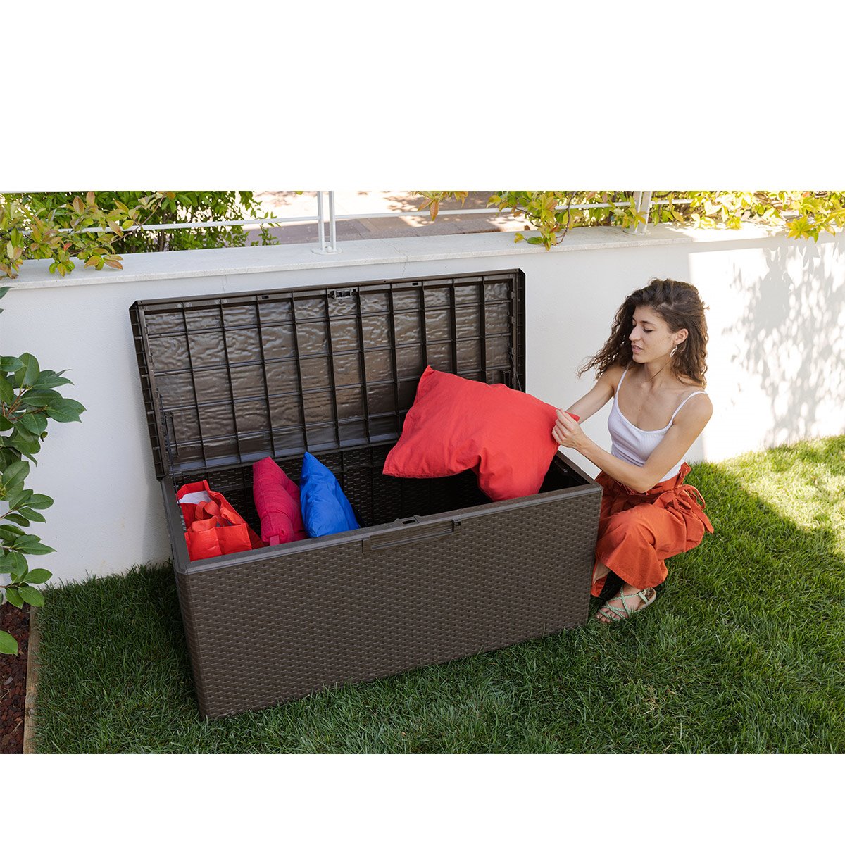 Toomax Portofino kussenbox - 340L - Bruin