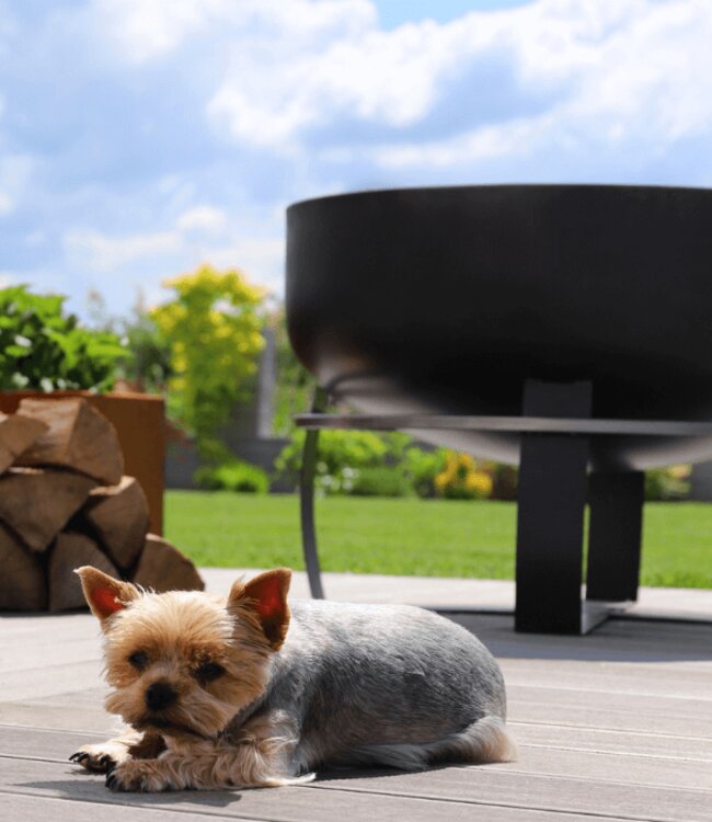 CookKing Viking XXL vuurschaal - Ø80 cm - zwart staal