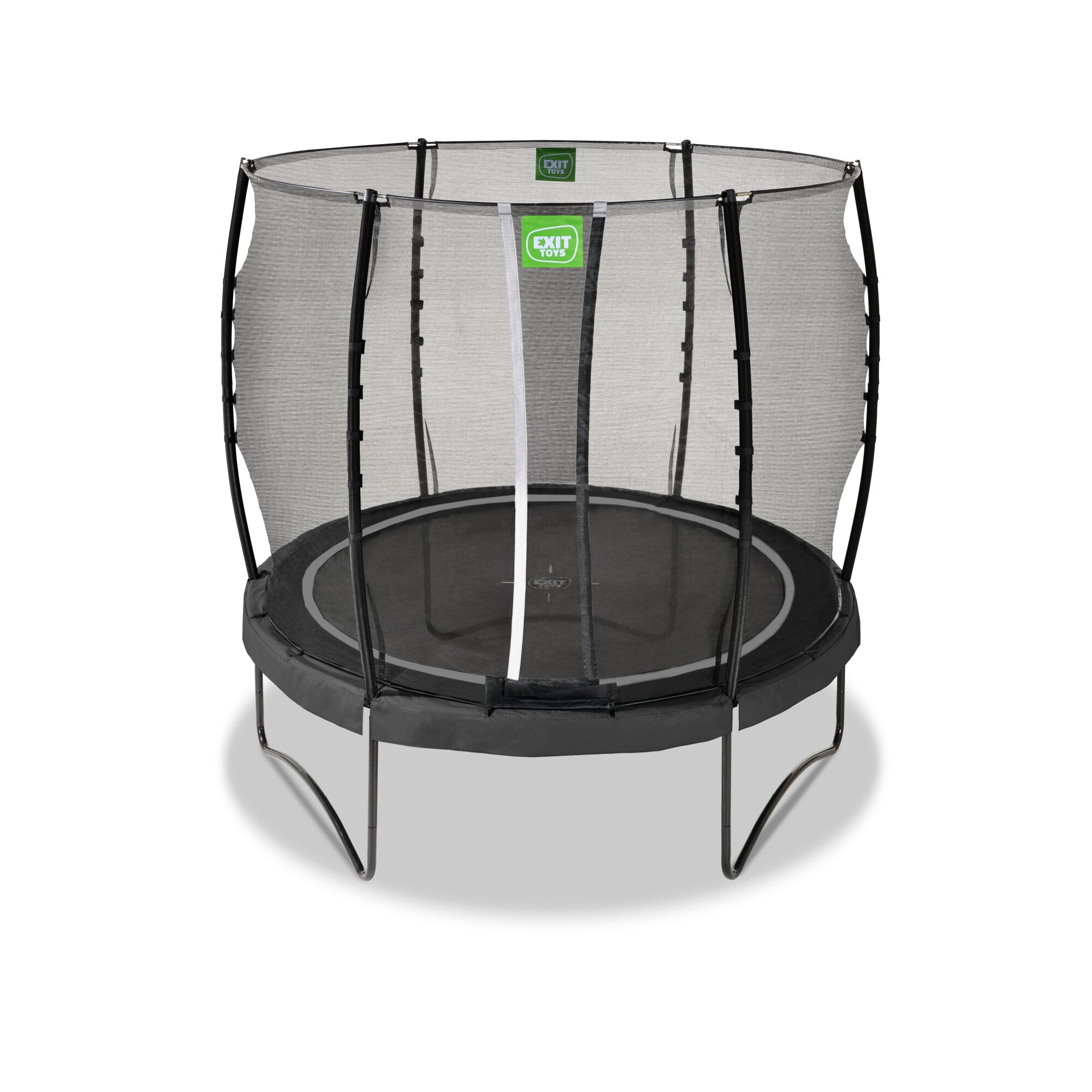 EXIT Allure Classic trampoline Ø253cm met veiligheidsnet - Zwart EXIT Allure Classic trampoline Ø253cm met veiligheidsnet - Zwart