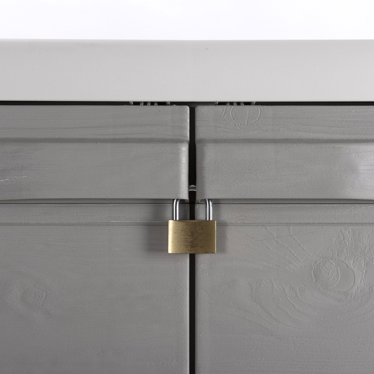 Toomax Woody's XL opbergkast laag - lichtgrijs/donkergrijs