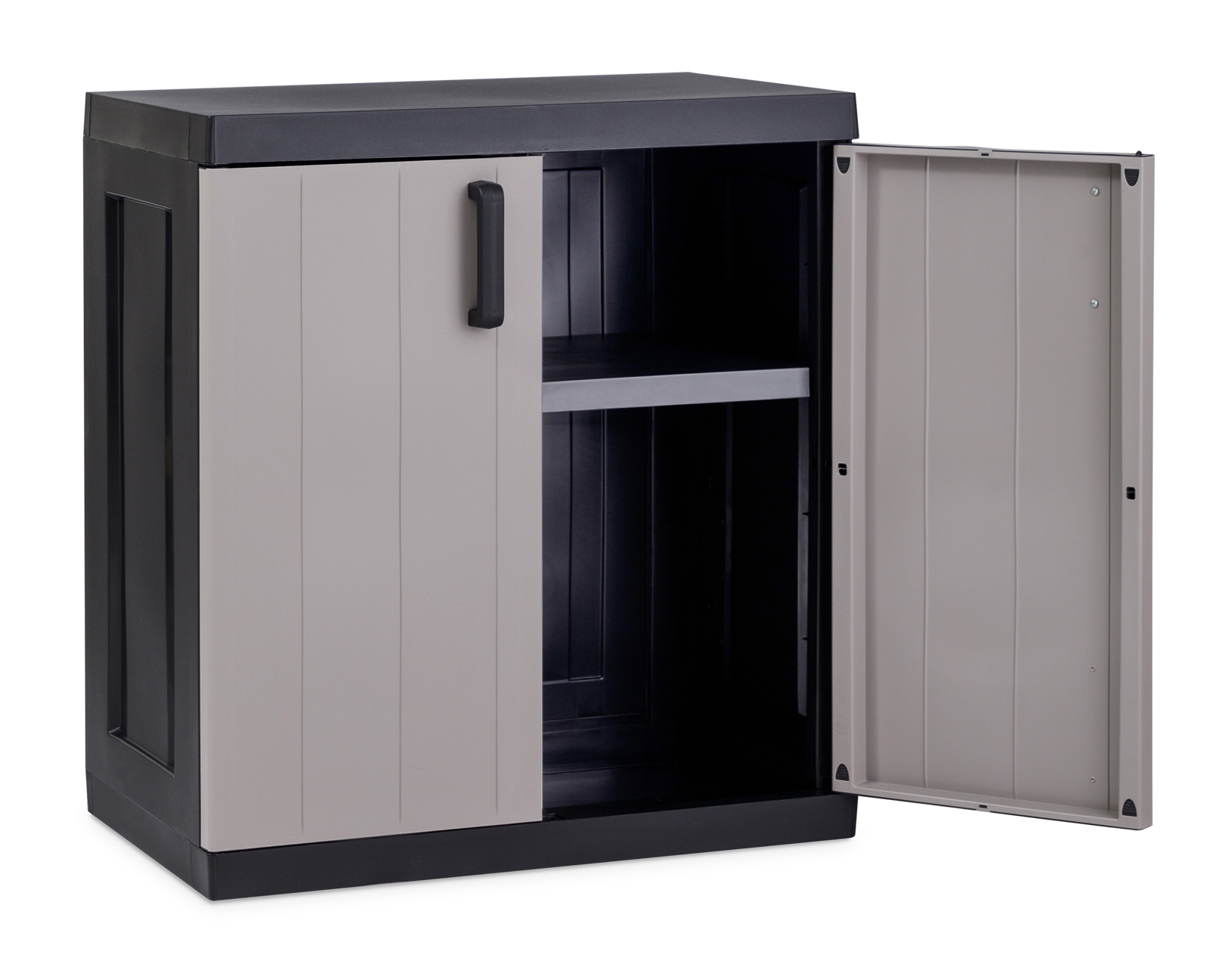 Toomax Bios mega opbergkast laag - lichtgrijs/antraciet