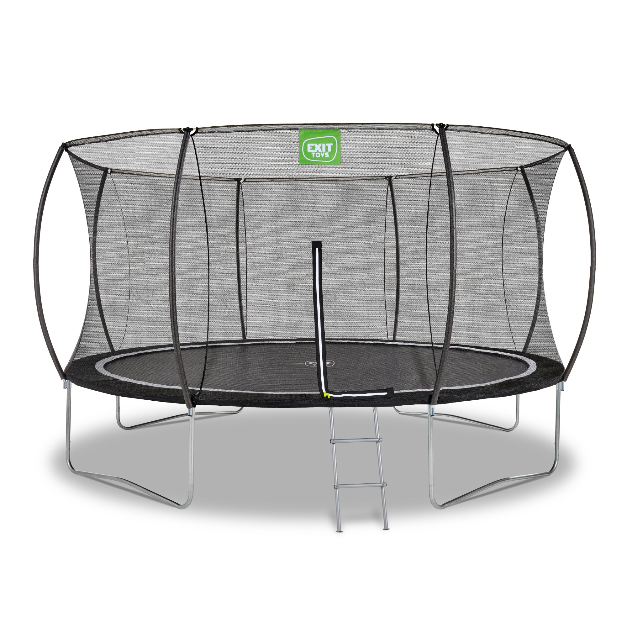 EXIT Black Edition trampoline Ø 366cm - zwart