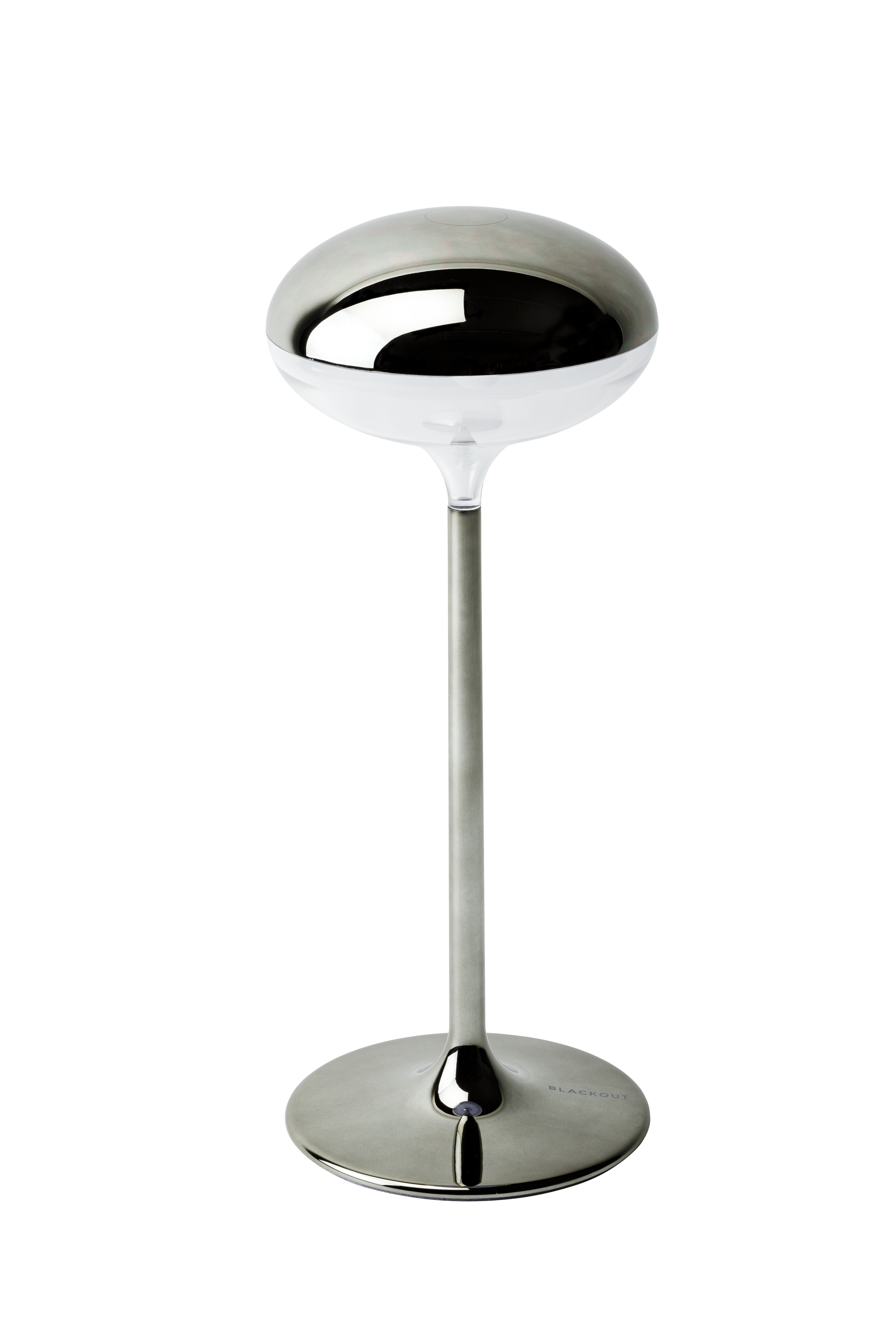 Blackout ZEEBO oplaadbare tafellamp - Metallic grijs - Geschikt voor buiten - Design lamp - Draadloos en dimbaar - 5000 mAh - Zeer geschikt voor op tafel Blackout ZEEBO oplaadbare tafellamp - Metallic grijs - Geschikt voor buiten - Design lamp - Draadloos en dimbaar - 5000 mAh - Zeer geschikt voor op tafel